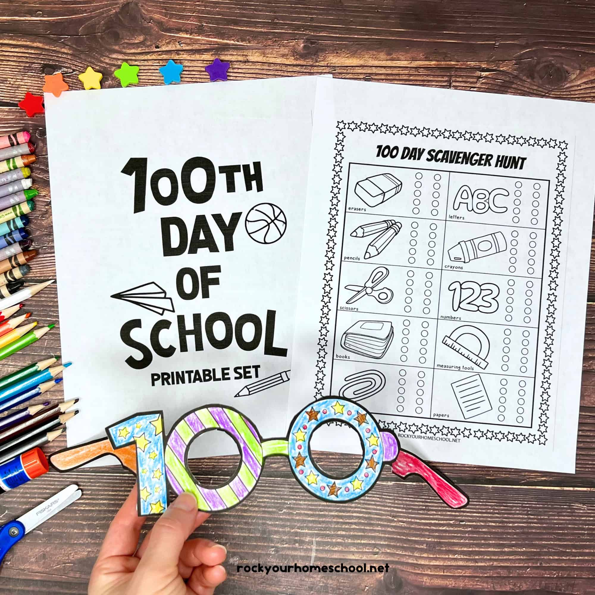 100 Days Of School Printables Pack For Tons Of Fun (Free) with regard to 100 Days Of School Poster Printable