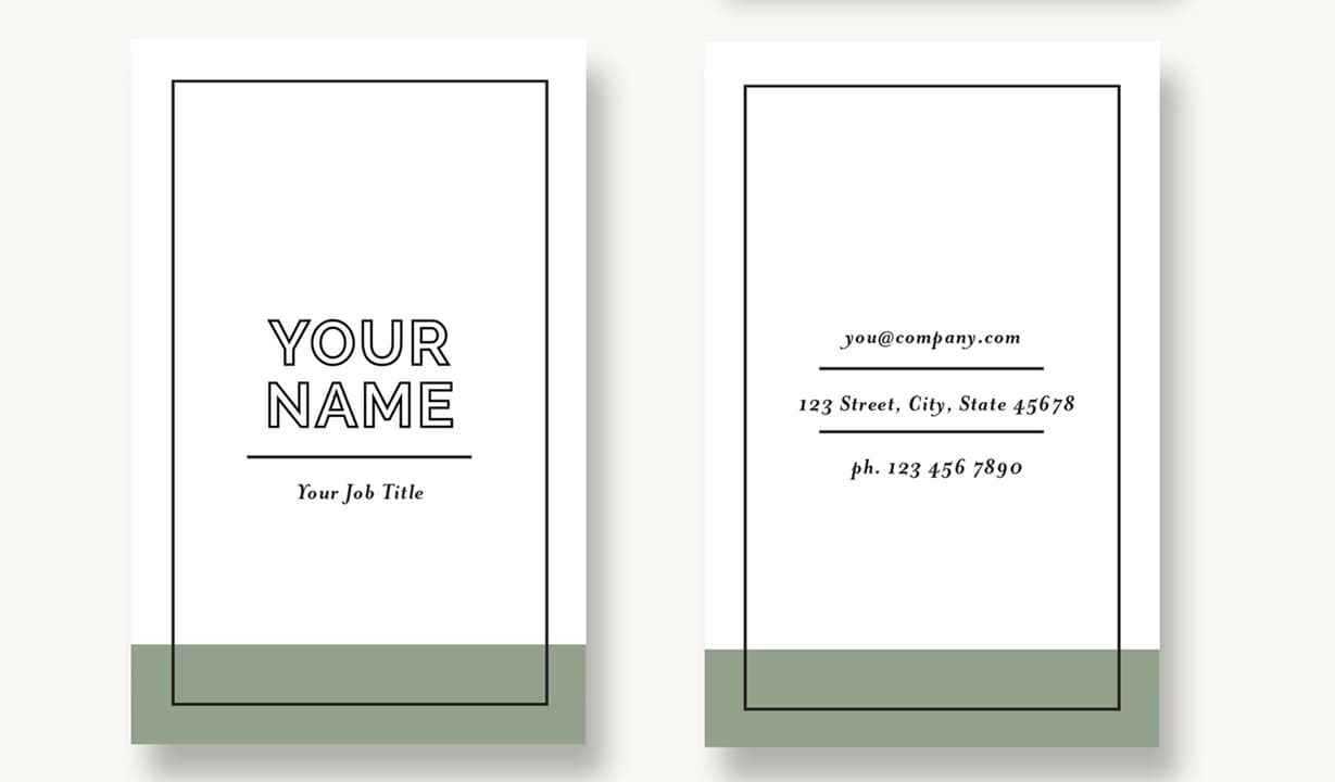 100 Fresh Indesign Business Card Templates For 2025 | Redokun Blog inside Business Card Maker Free Printable