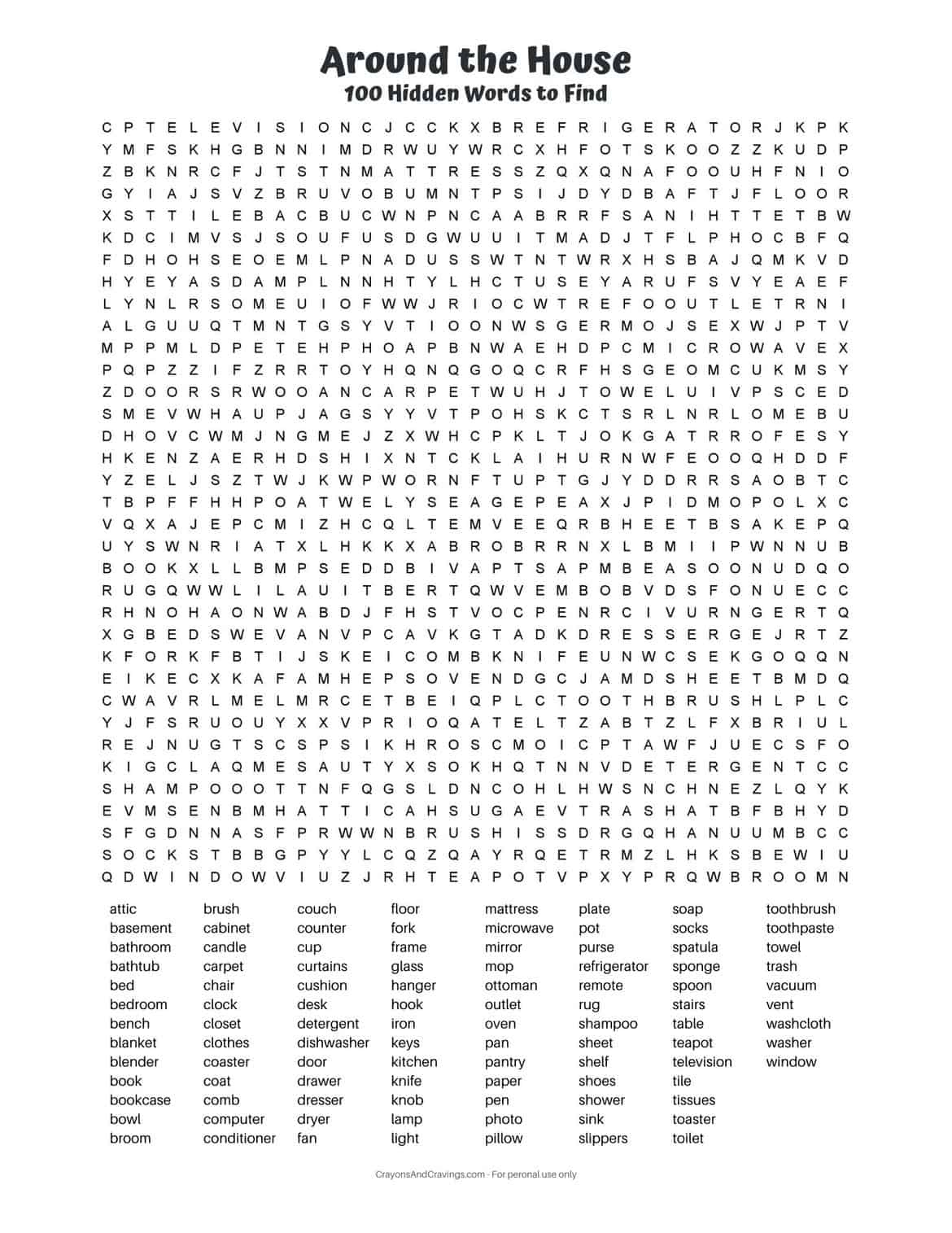 100 Word Word Search Pdf - Free Printable Hard Word Search intended for Adult Word Search Free Printable