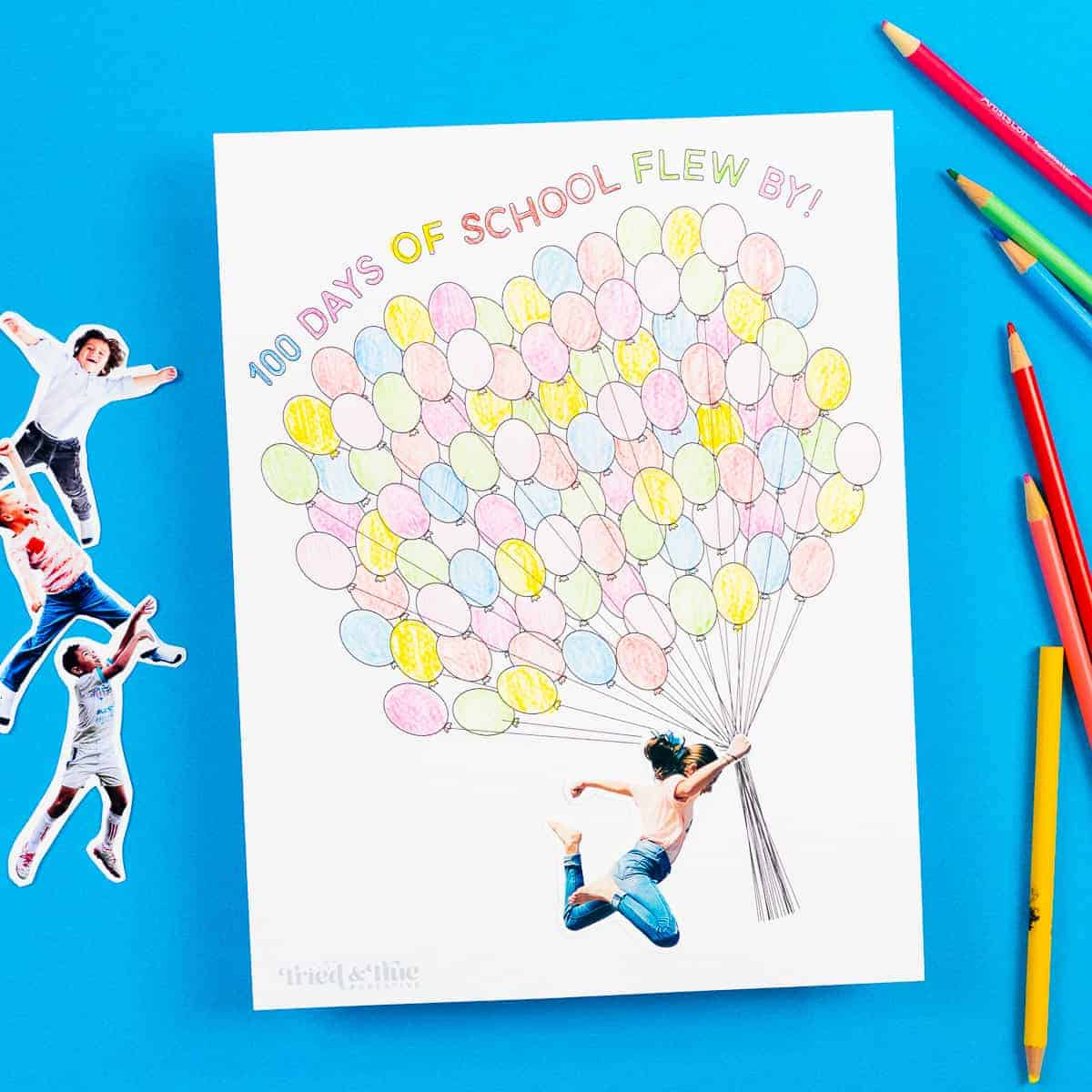 100Th Day Of School Printables – That&amp;#039;S What {Che} Said within 100 Days Of School Poster Printable