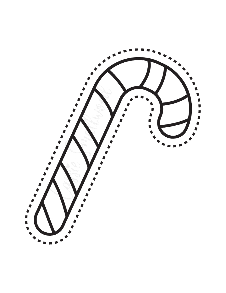 17 Awesome Candy Cane Templates - Cassie Smallwood pertaining to Candy Cane Template Printable Free