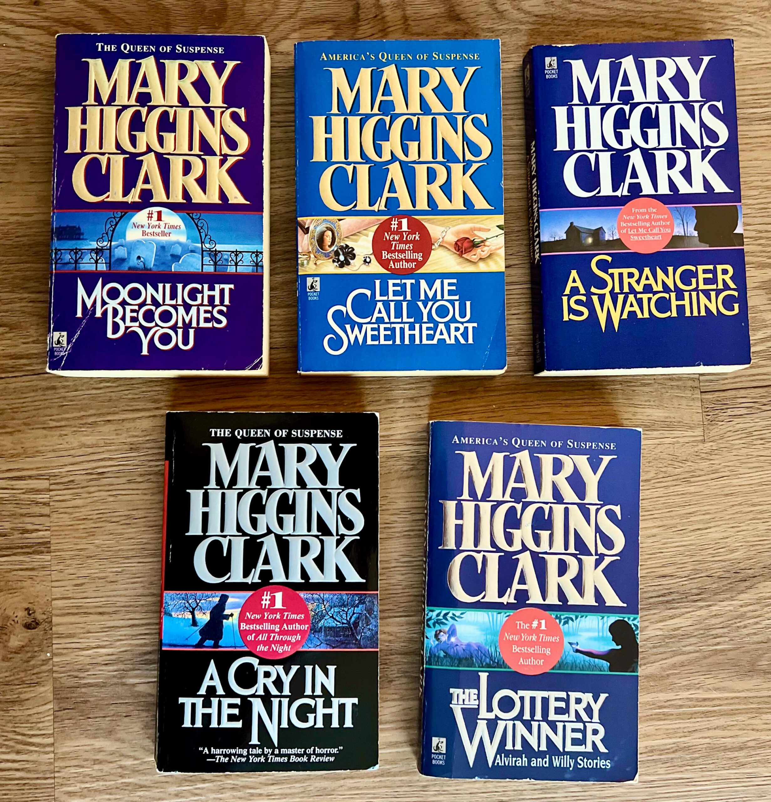 1990S Mary Higgins Clark Assorted Paperback Novels Set//Vintage inside Mary Higgins Clark Books In Order Printable List