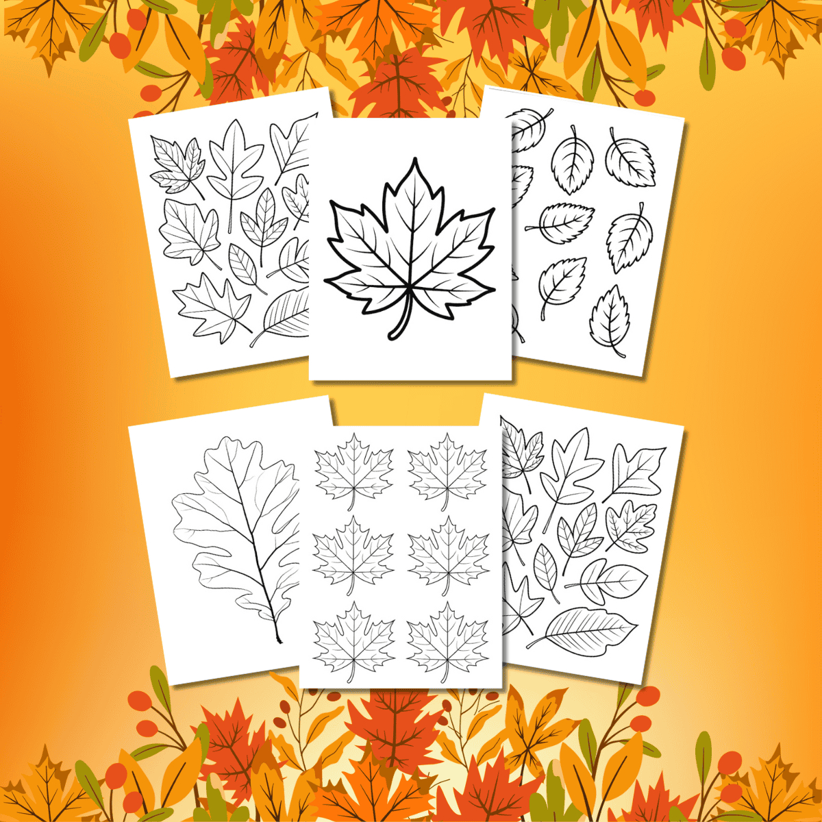20 Free Printable Fall Leaf Templates For Kids - Prudent Penny Pincher within Autumn Leaf Template Free Printables