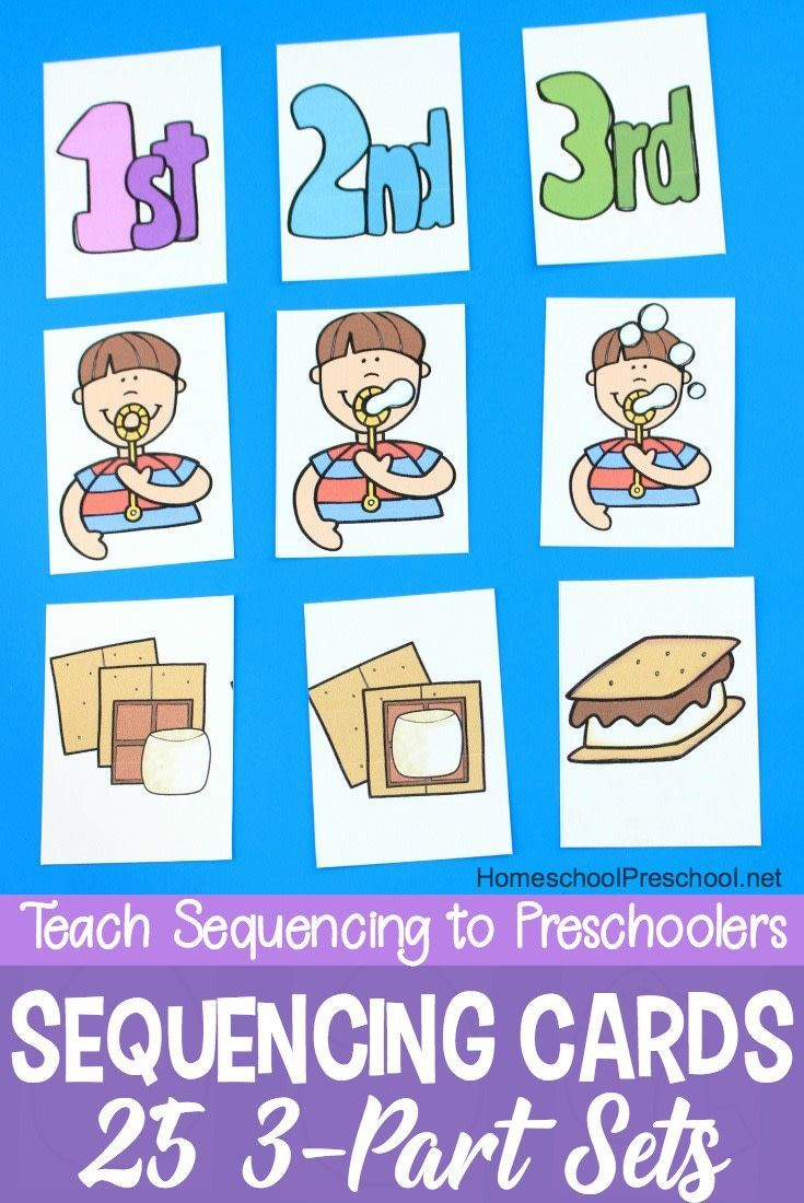 3 Step Sequencing Cards Printables For Preschoolers intended for 3 Step Sequencing Pictures Printable Free