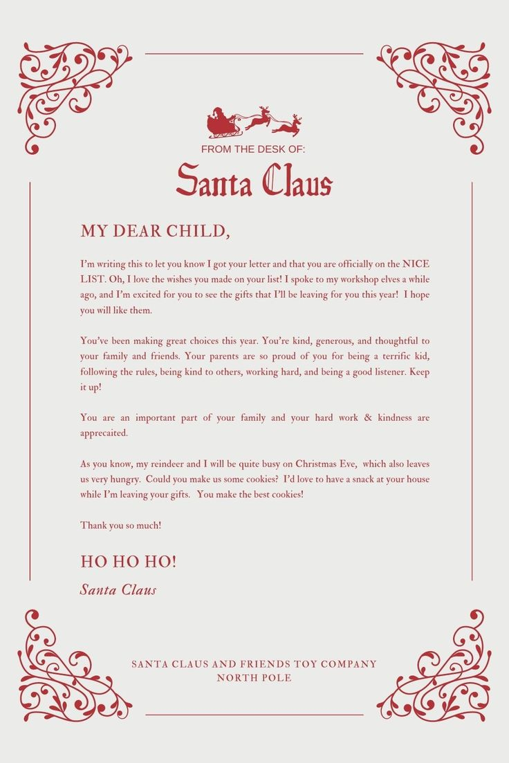 30+ Free Santa Letter Templates To Print &amp;amp; Use (Right Now!) - Your with regard to Free Printable Santa Letter to Child Template