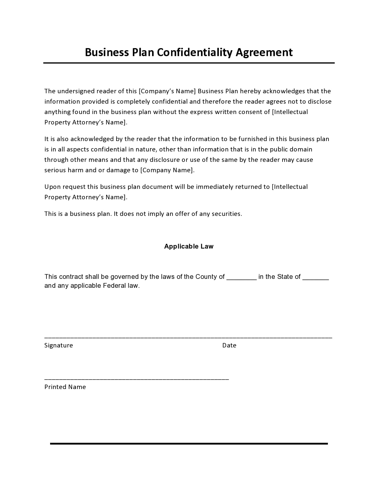 45 Free Confidentiality Agreement Templates (Nda) - Templatearchive intended for Printable Simple Confidentiality Agreement Template Word
