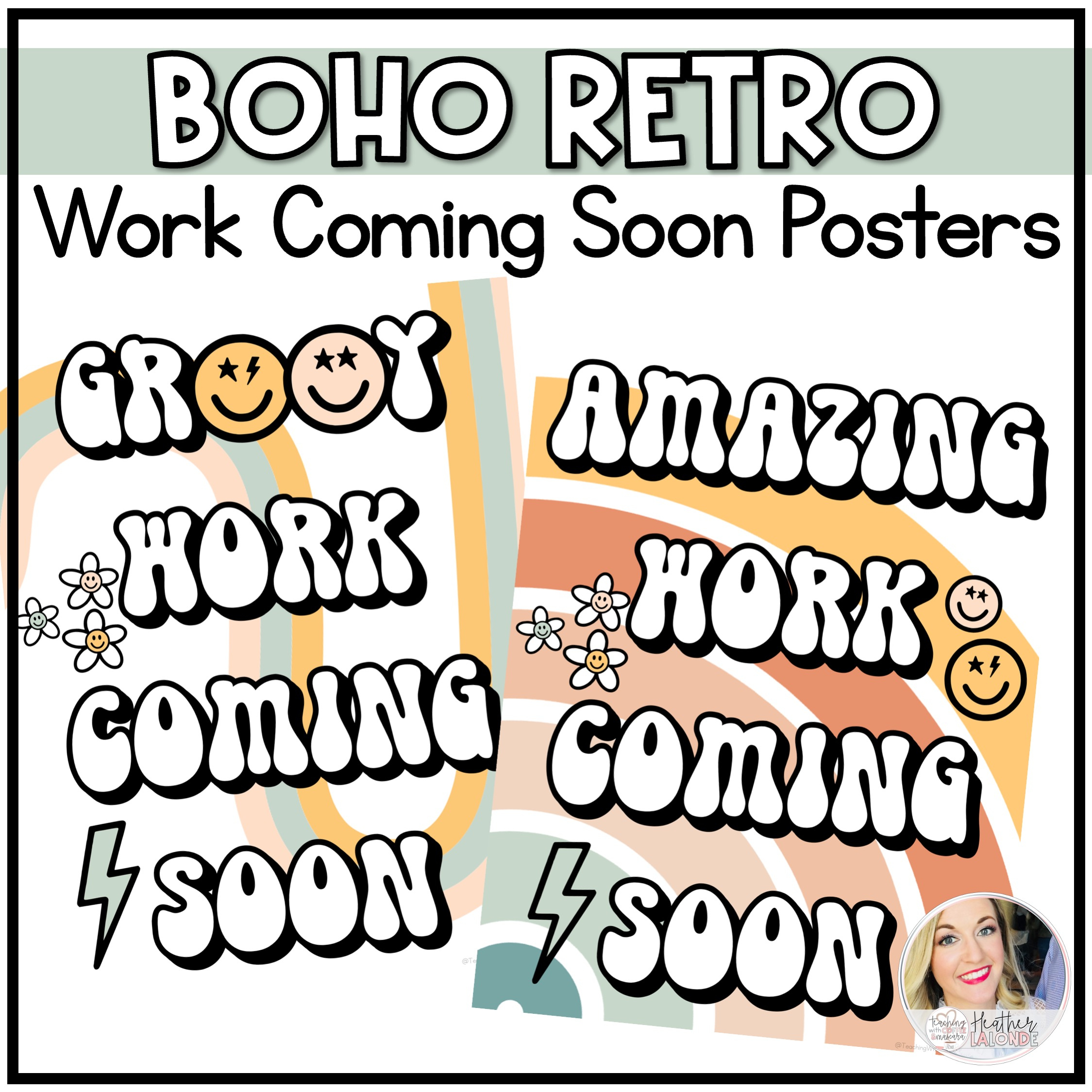 Amazing Work Coming Soon Posters Freebie | Madeteachers with regard to Amazing Work Coming Soon Printable