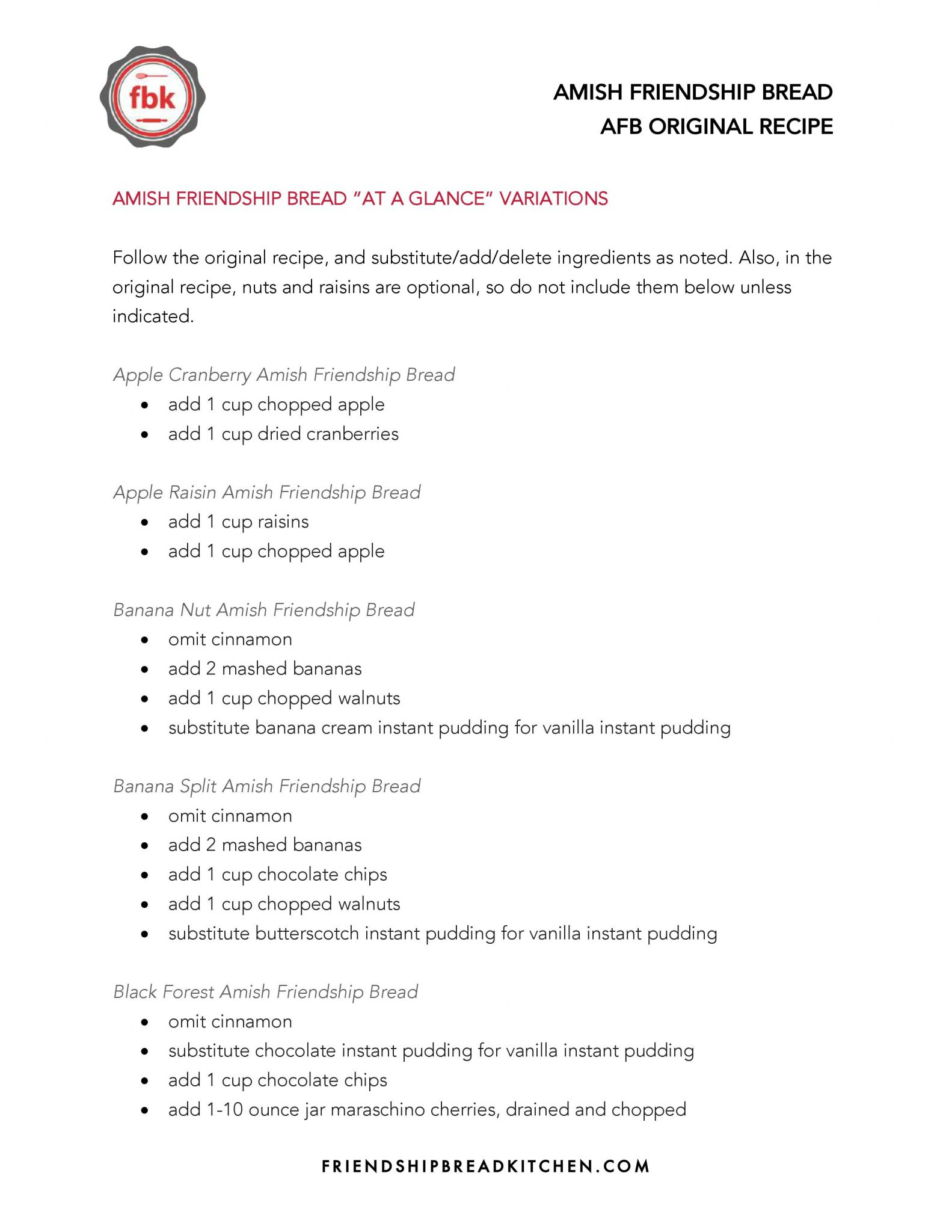 Amish Friendship Bread Planner And Bonus Recipe Guide intended for Printable 10 Day Amish Recipe Amish Friendship Bread Instructions