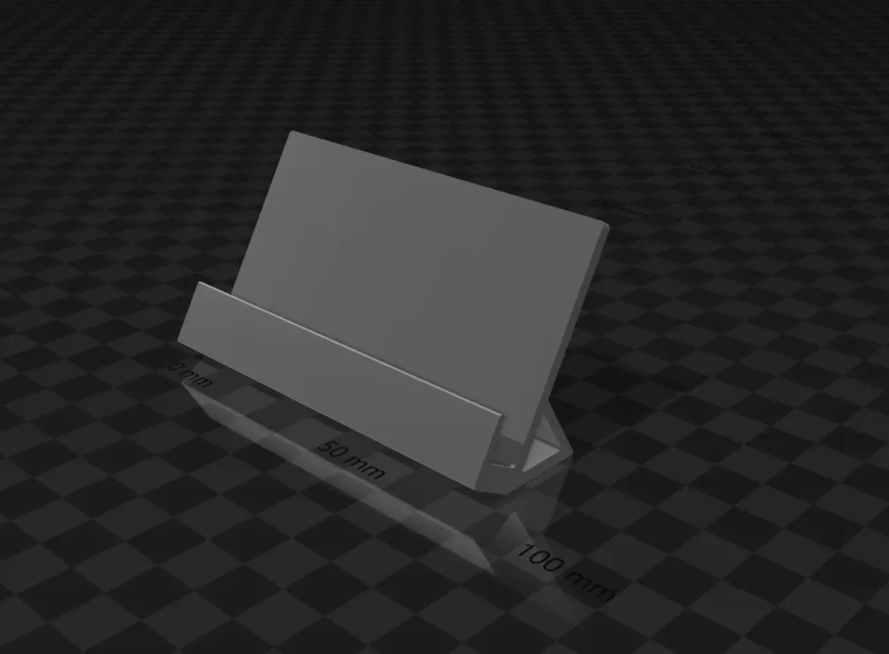 Business Card Holder Von Phoryan | Kostenloses Stl-Modell intended for 3D Printable Business Card Holder