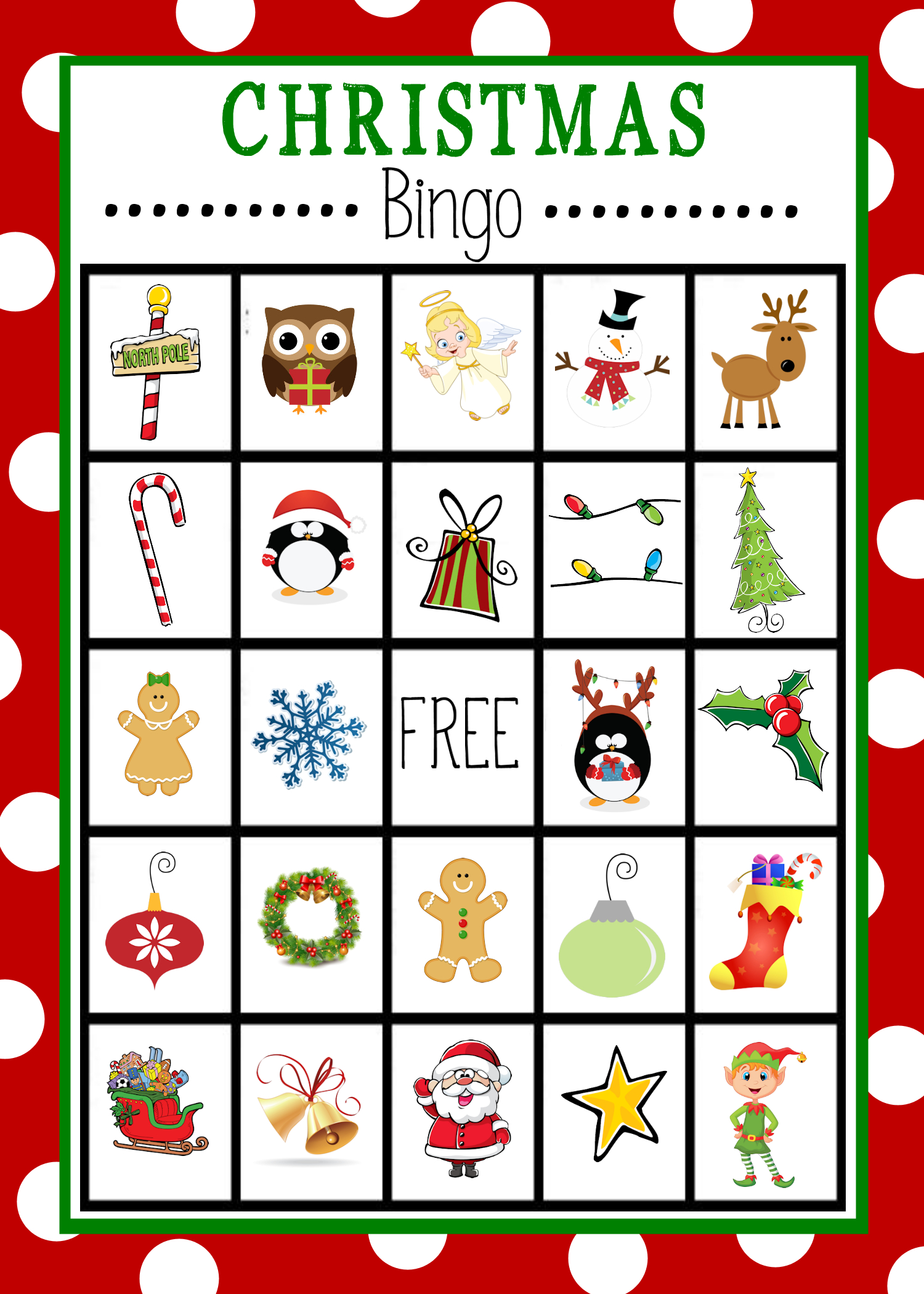 Christmas Bingo - Crazy Little Projects throughout Free Printable Bingo Cards For Christmas