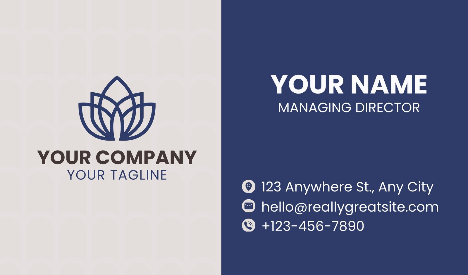 Design &amp;amp; Print Custom Business Cards Online | Canva within Make Business Cards Free Printable