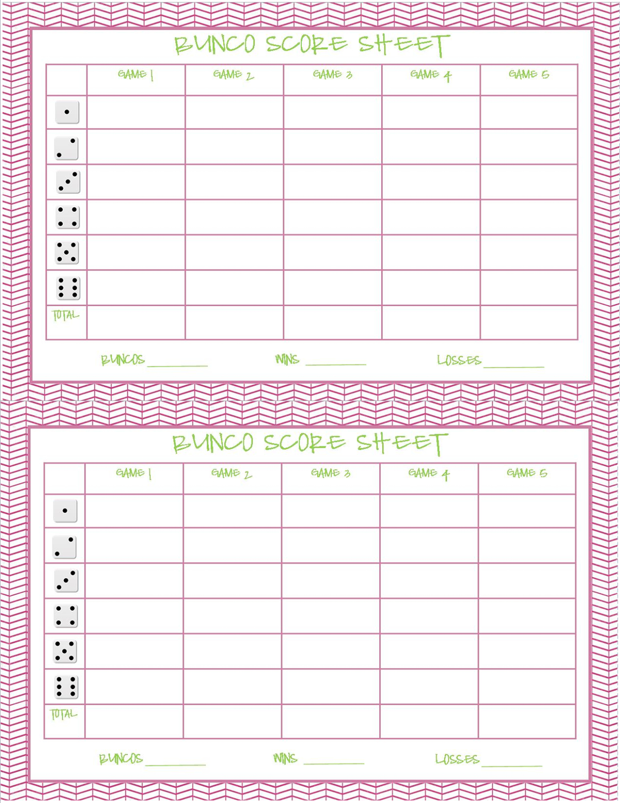 Discover 12 Bunco Themes And Bunco Tally Sheets Free Printable inside Free Bunco Score Sheets Printable