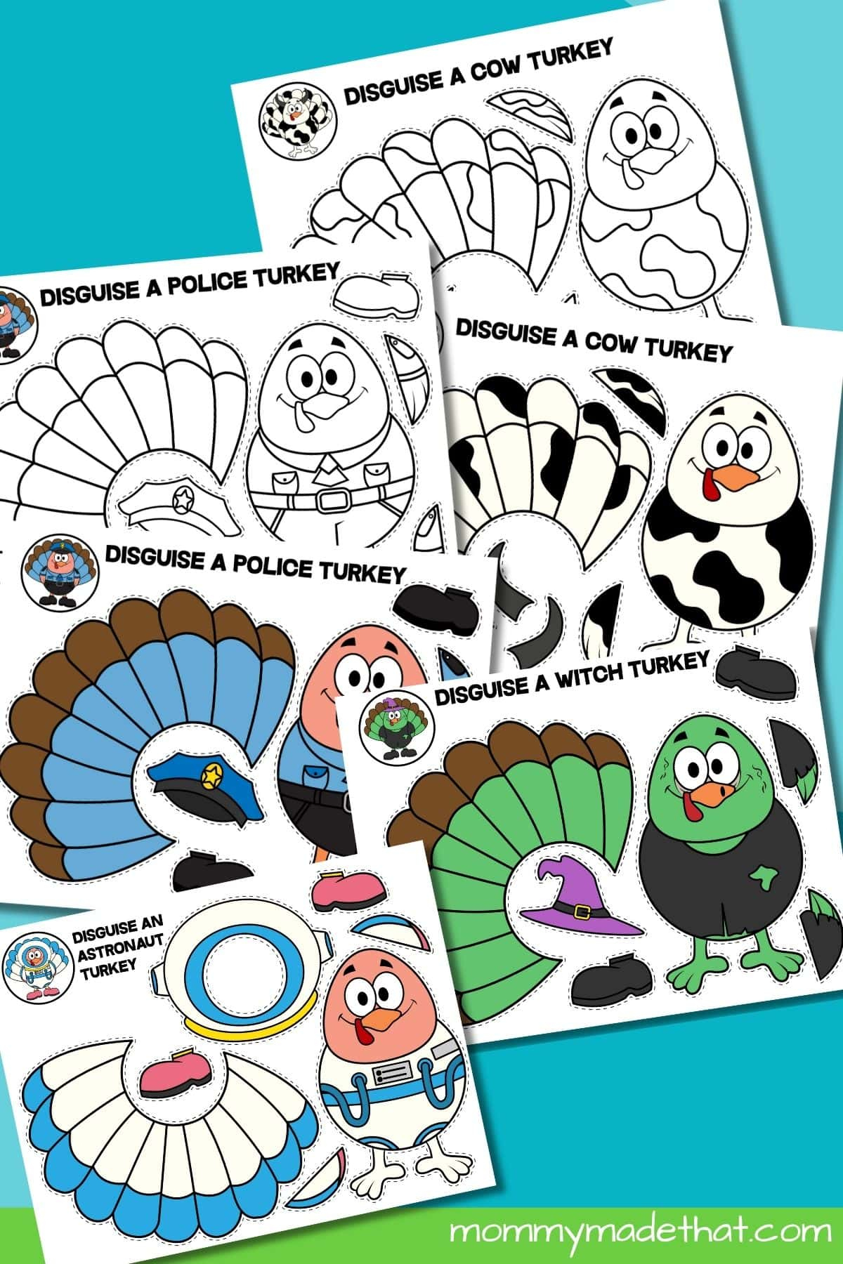 Disguise A Turkey Project (Free Printable Templates + Ideas) with regard to Disguise A Turkey Printable Ideas