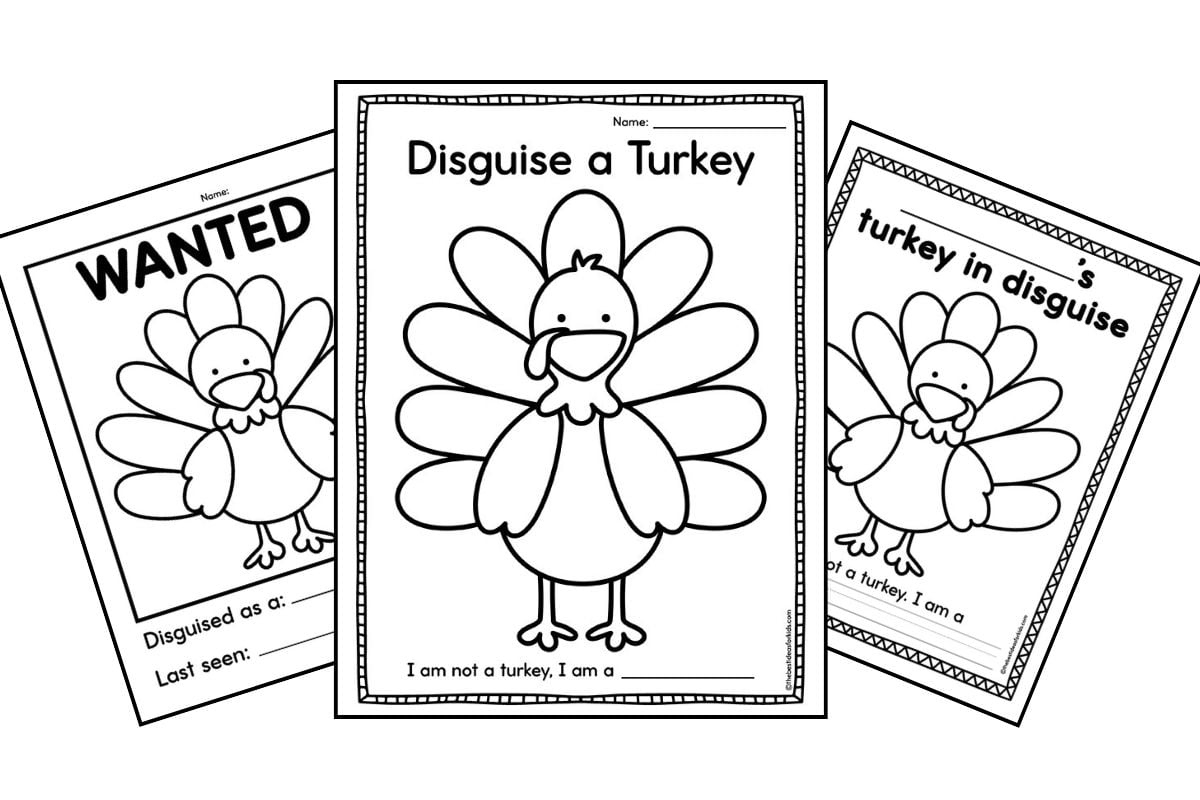 Disguise A Turkey Template (Free Printables) - The Best Ideas For Kids in Free Printable Turkey Disguise Template