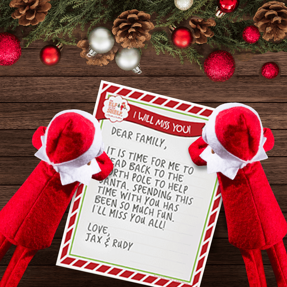 Download A Free, Printable Letter From Your Elf | The Elf On The Shelf throughout Elf Goodbye Letter Free Printable