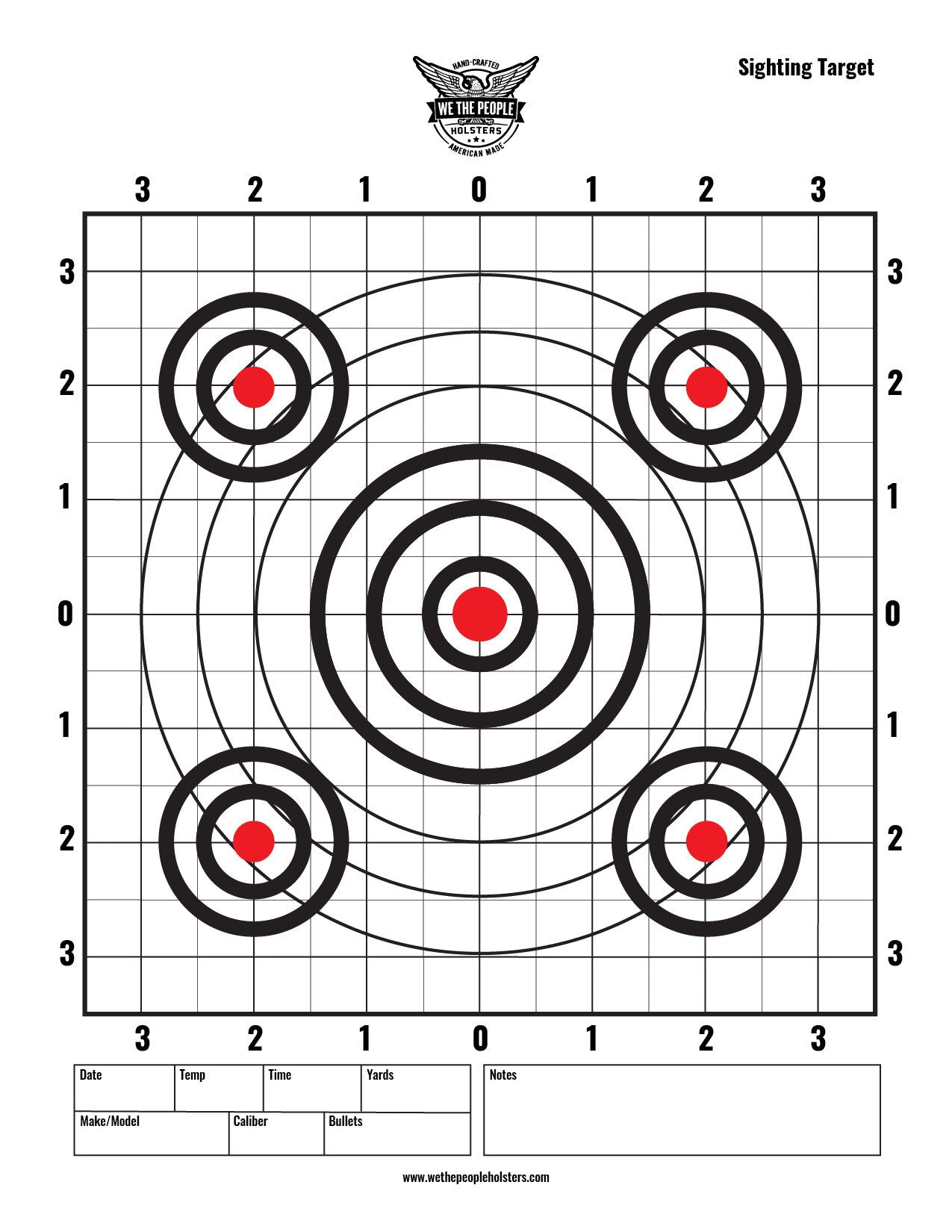 Downloadable Targets | Free Shooting Targets | Printable Targets for Free Targets For Shooting Printable