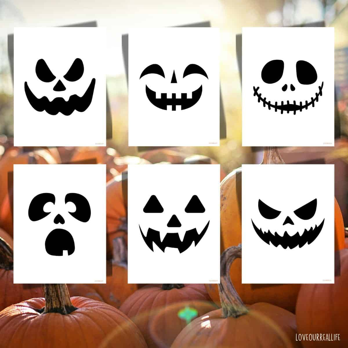 Easy Pumpkin Carving Stencils: Free Jack-O&amp;#039;-Lantern Faces To in Printable Jack O Lantern Face