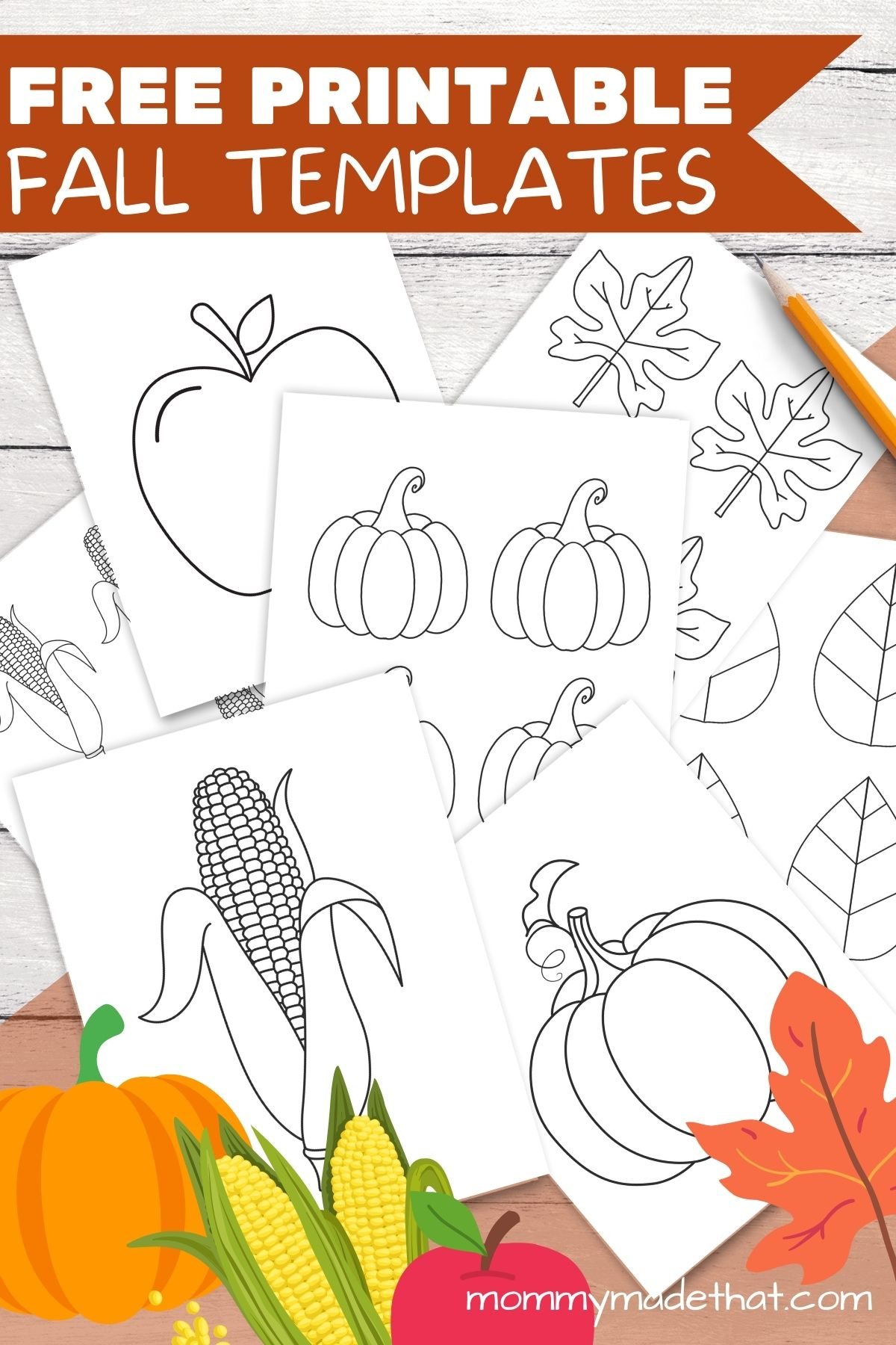 Fall Craft Templates Perfect For Crafts And Activities with regard to Fall Crafts For Preschoolers Printable