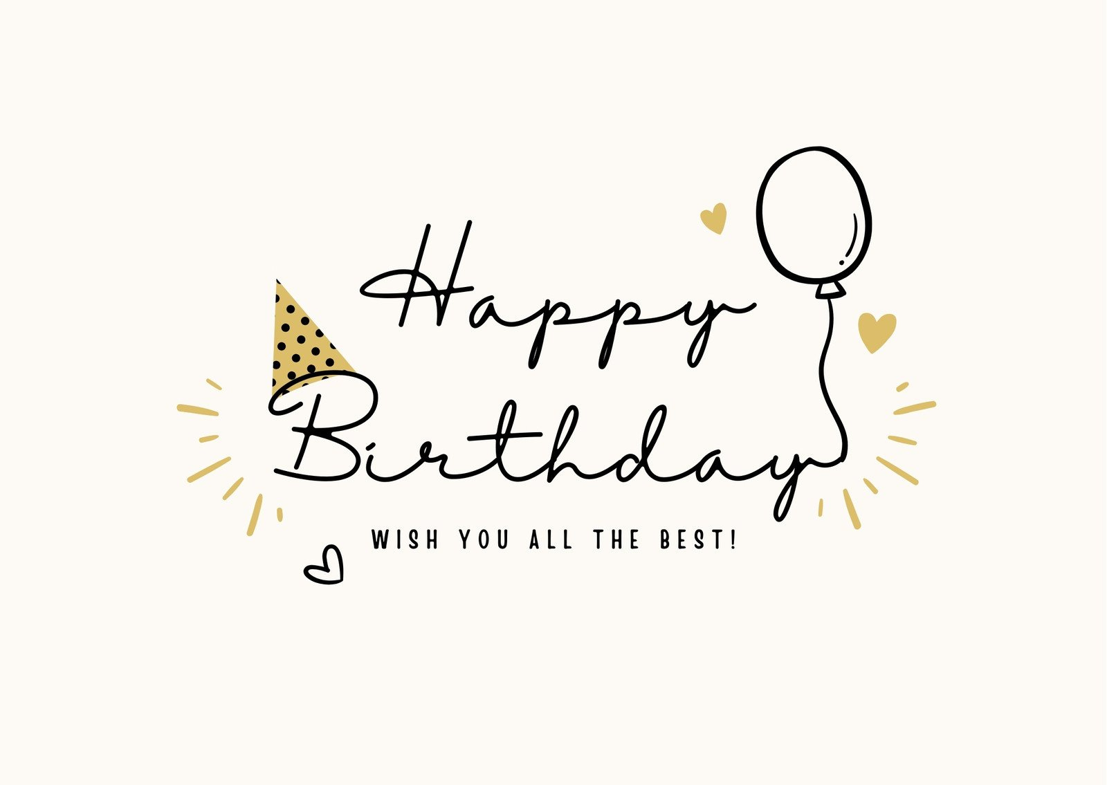 Free, Custom Printable Birthday Card Templates | Canva for Printable Birthday Cards Free