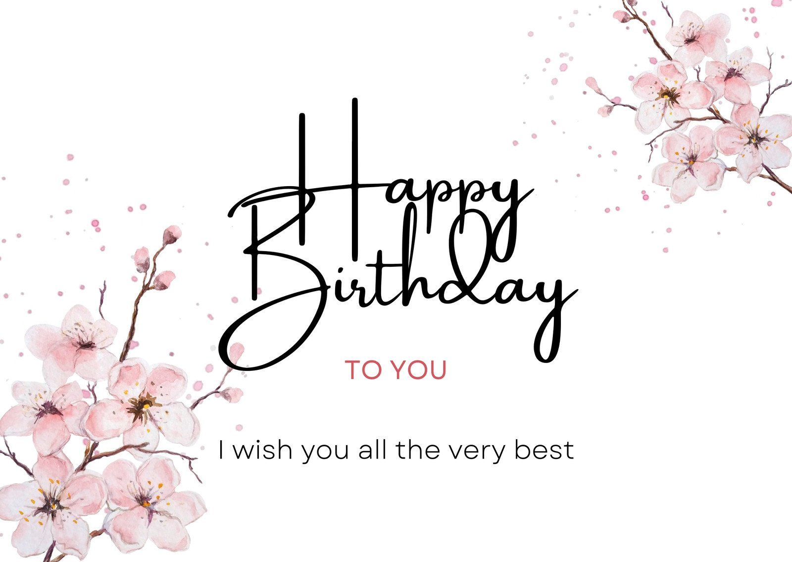 Free, Custom Printable Birthday Card Templates | Canva with regard to Free Online Printable Birthday Cards