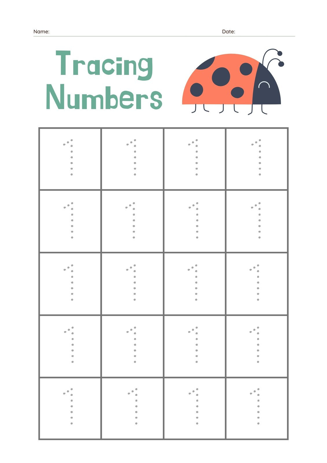 Free Custom Printable Preschool Worksheet Templates | Canva intended for Printable Pre K Worksheets Free