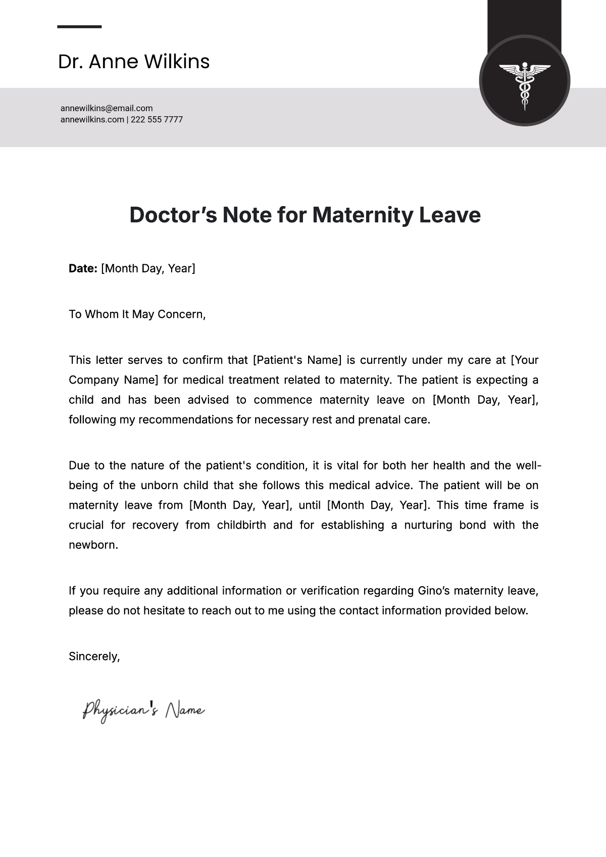Free Doctor Note Templates To Edit Online pertaining to Printable Doctors Note For Work