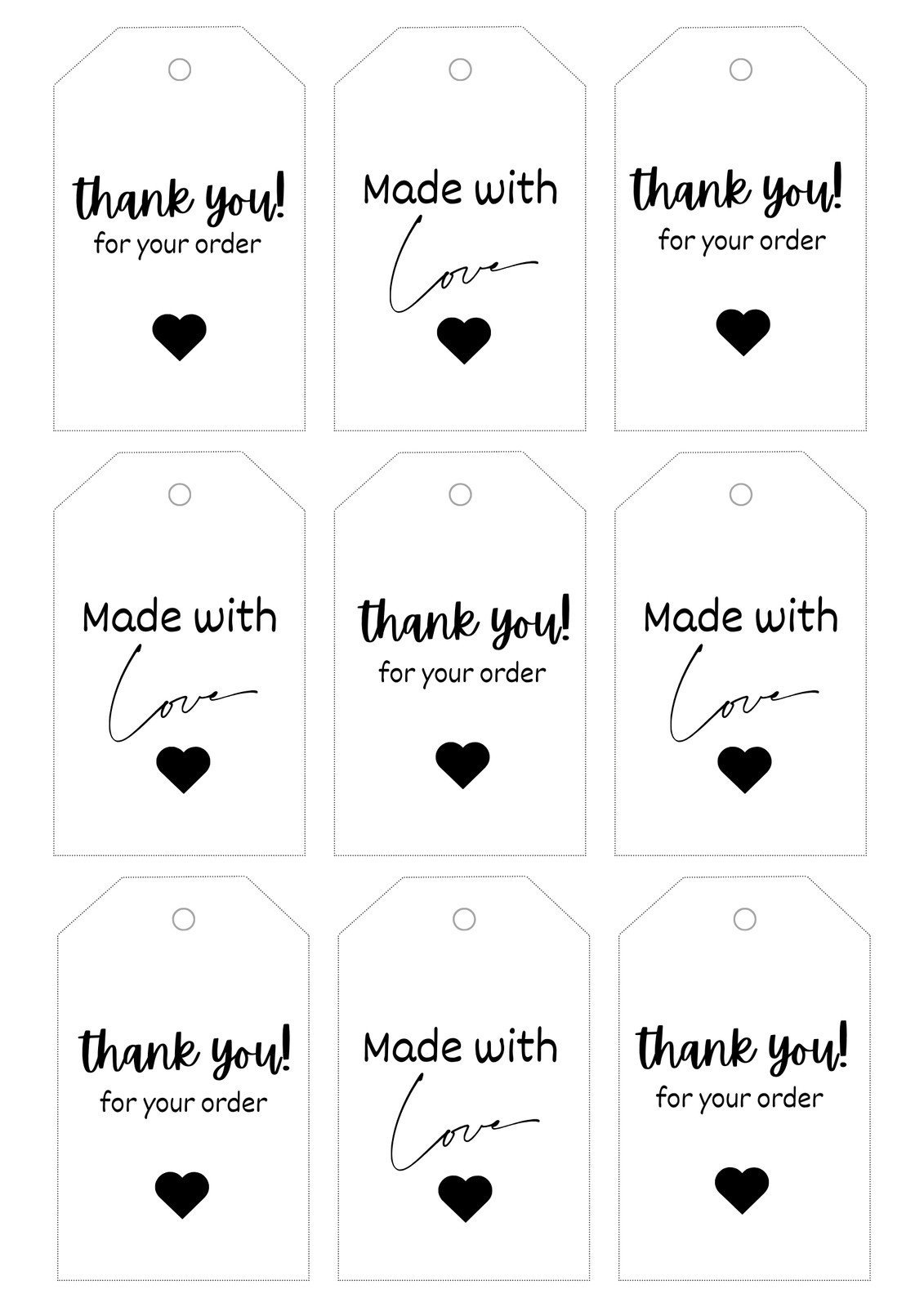 Free, Printable And Customizable Gift Tag Templates | Canva regarding Free Printable Gift Tags Printable