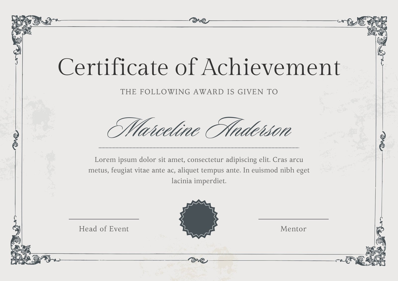 Free Printable Certificate Templates You Can Customize | Canva for Award Certificate Template Free Printable