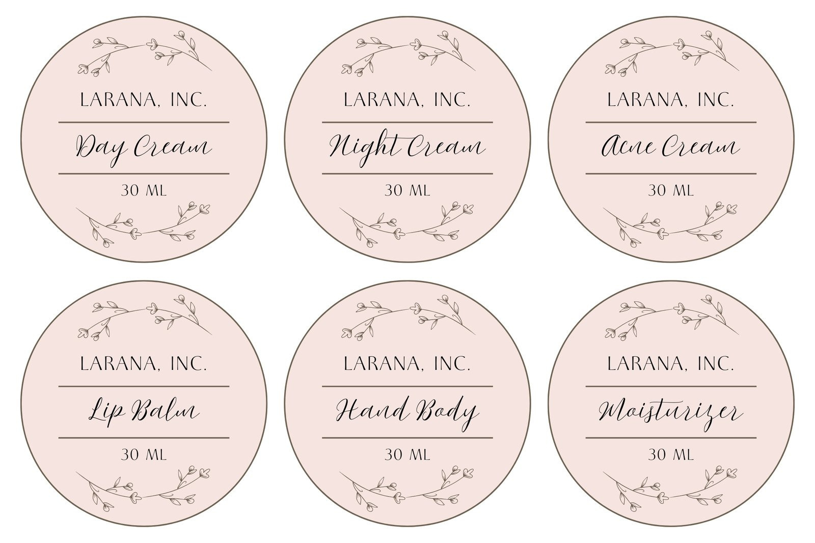 Free, Printable Custom Label Templates | Canva throughout Editable Free Printable Label Templates