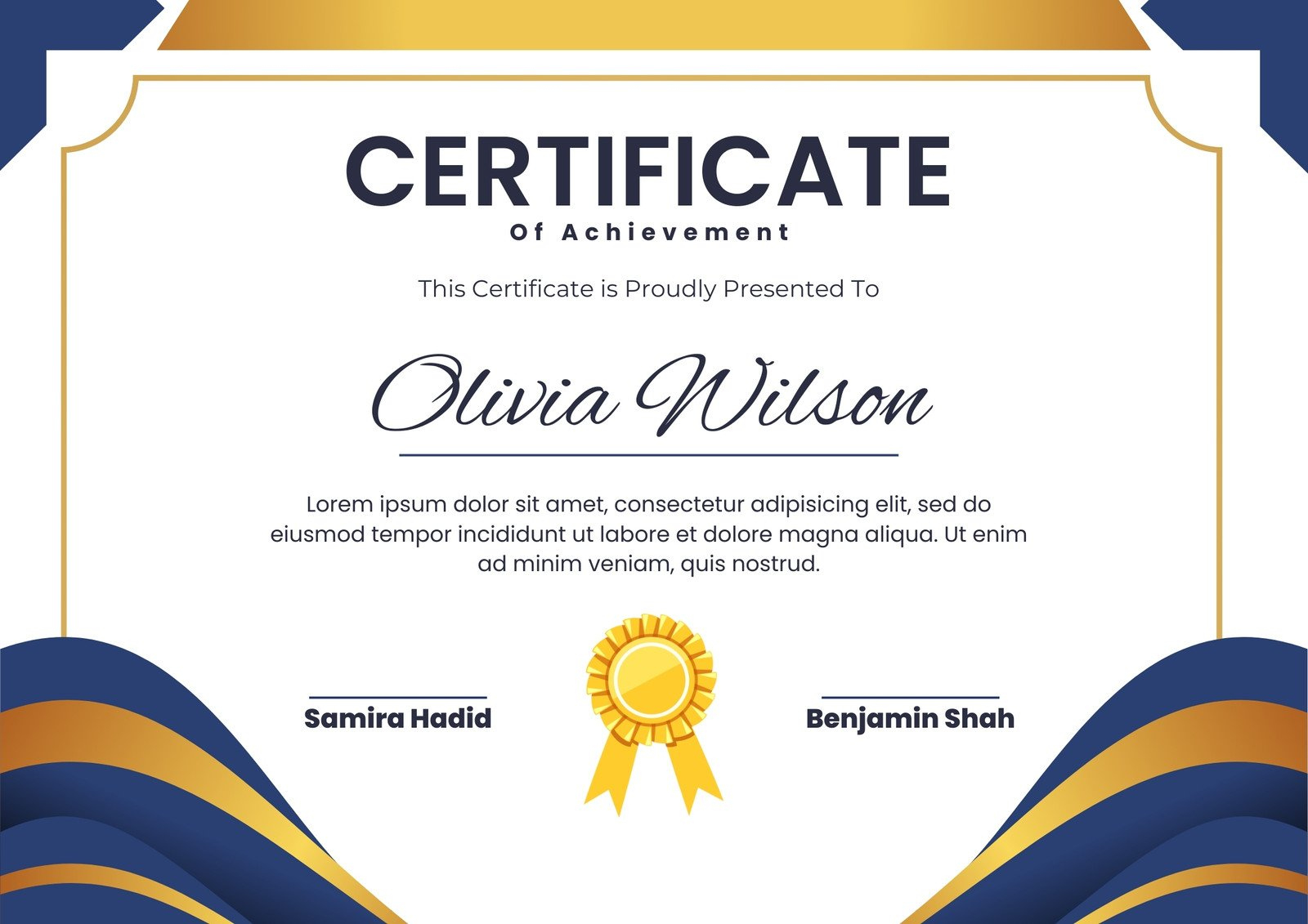 Free, Printable, Customizable Recognition Certificate Templates intended for Award Certificate Template Free Printable