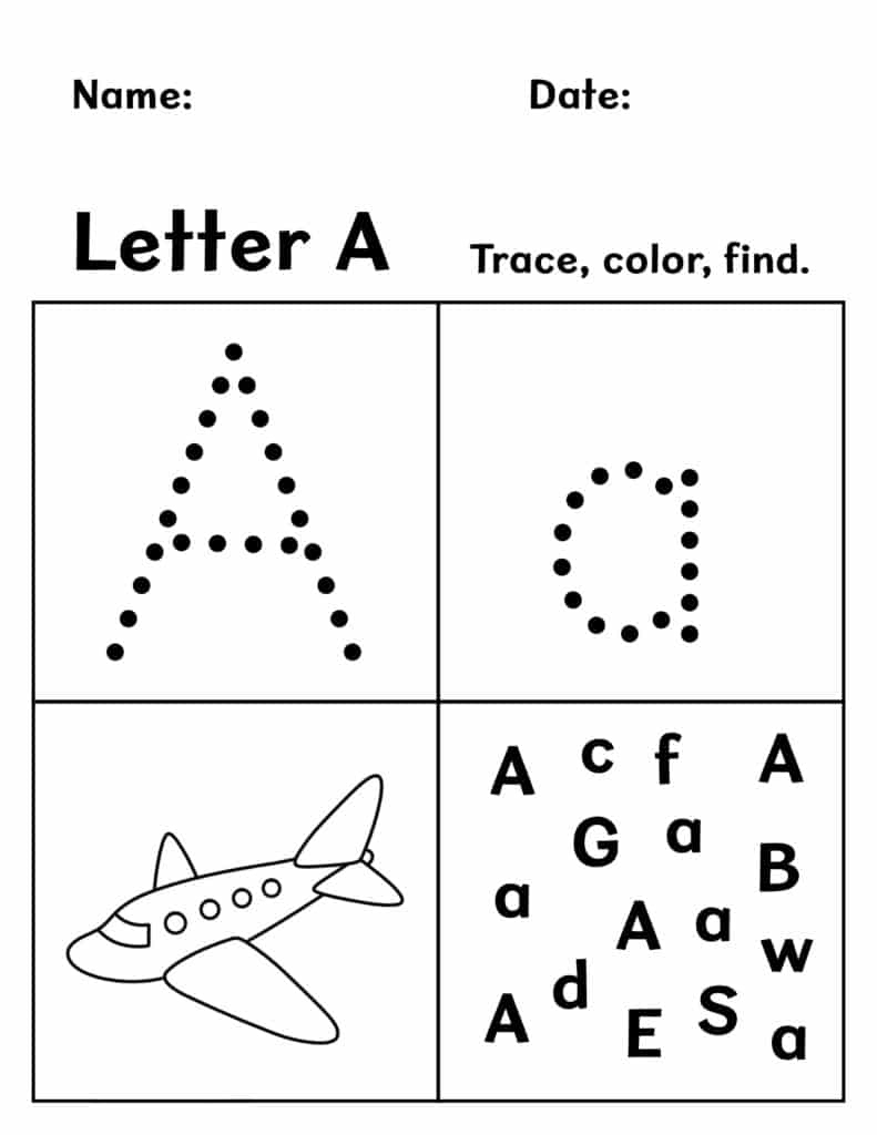 Free Printable Preschool Worksheets! ⋆ The Hollydog Blog with regard to Printable Pre K Worksheets Free