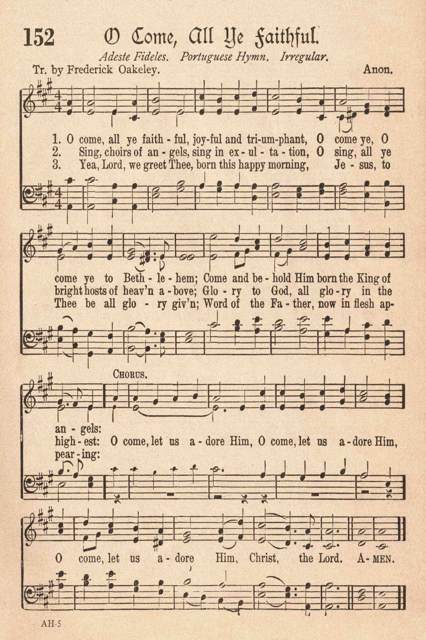 Free Printable Vintage Christmas Sheet Music Hymns • Rose inside Free Printable Sheet Music Christmas Carols