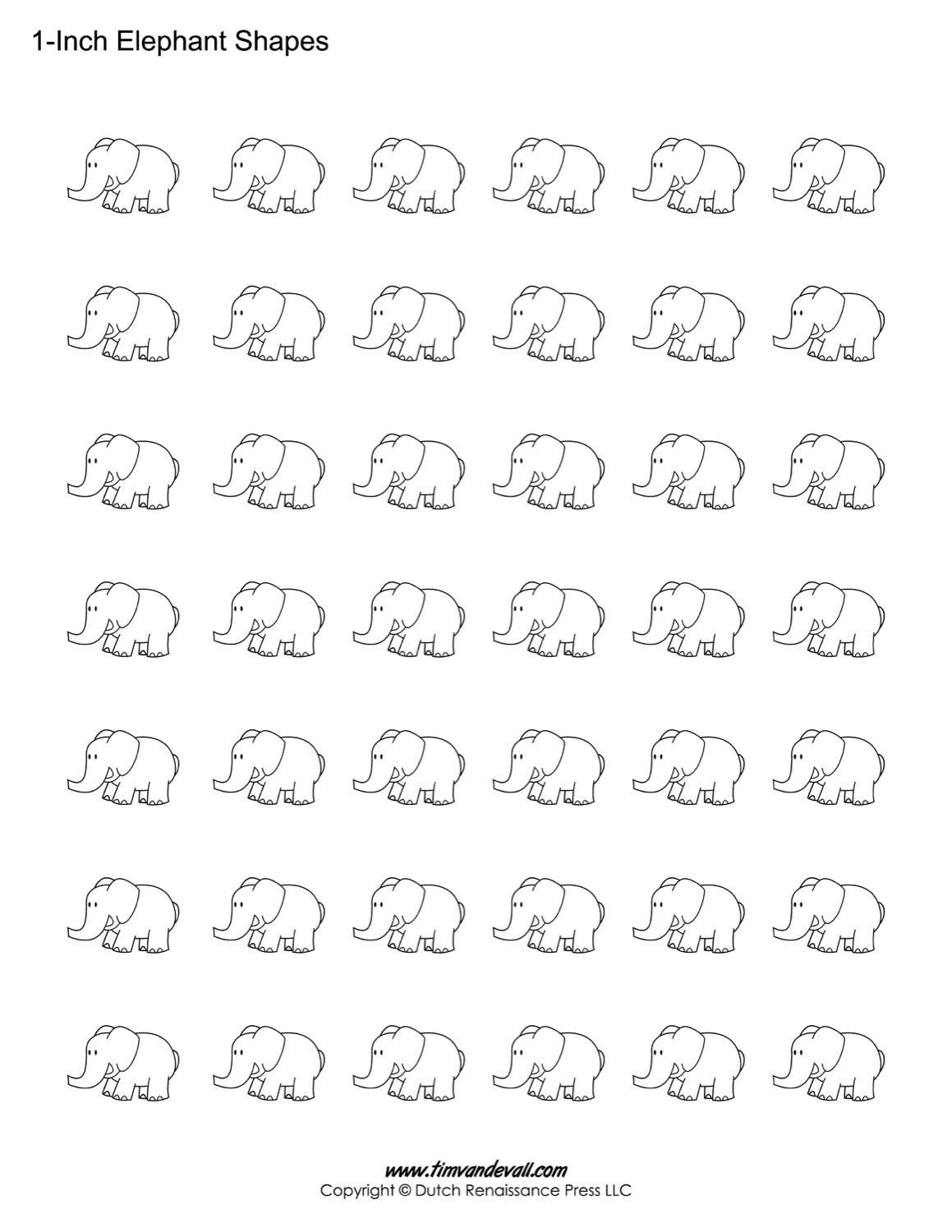Free Printable White Elephant Numbers, Download Free Printable within White Elephant Numbers Printable Free