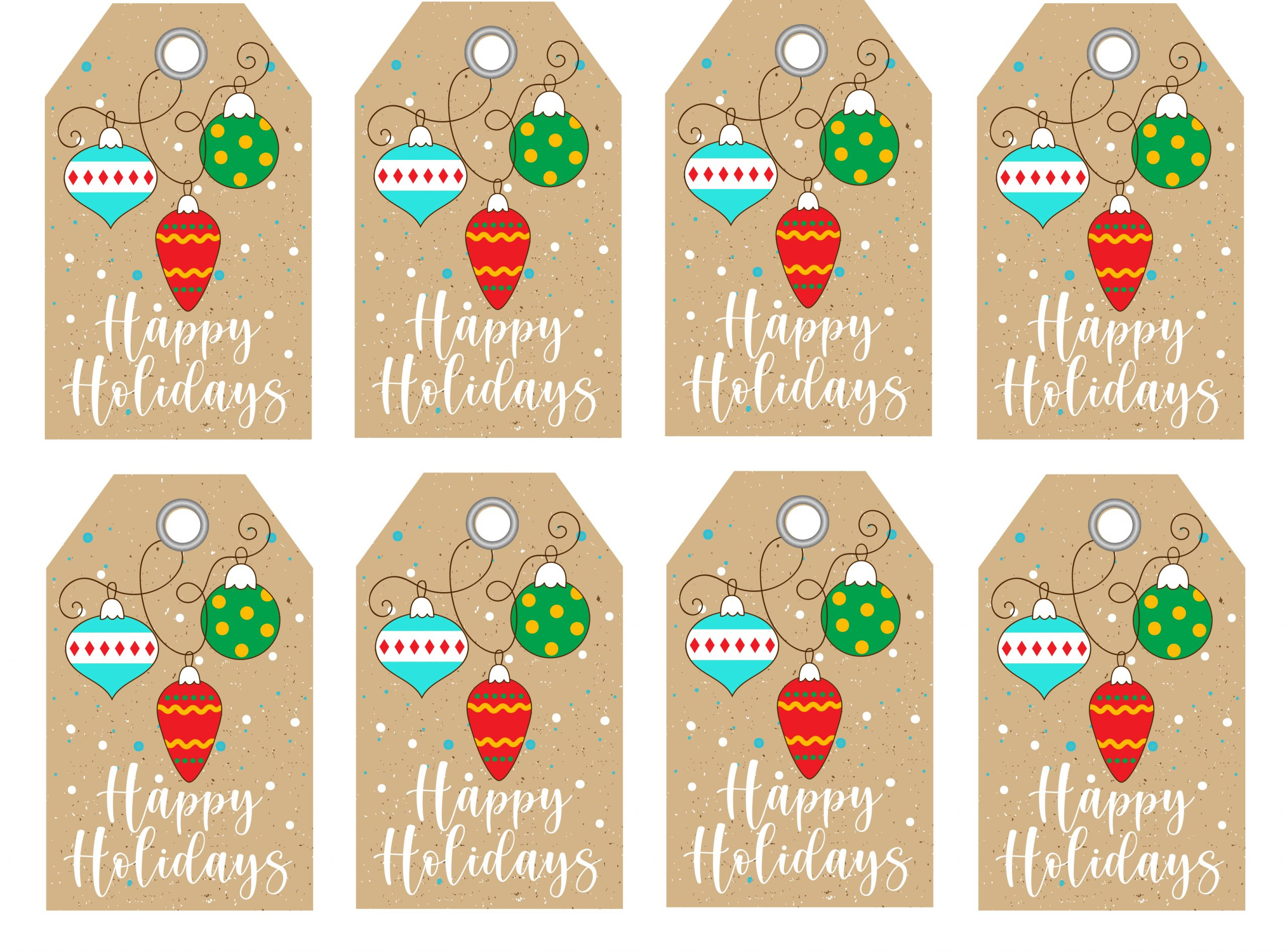Get Free Printable Gift Tags – Texas Farm Bureau – Table Top in Free Holiday Printable Gift Tags