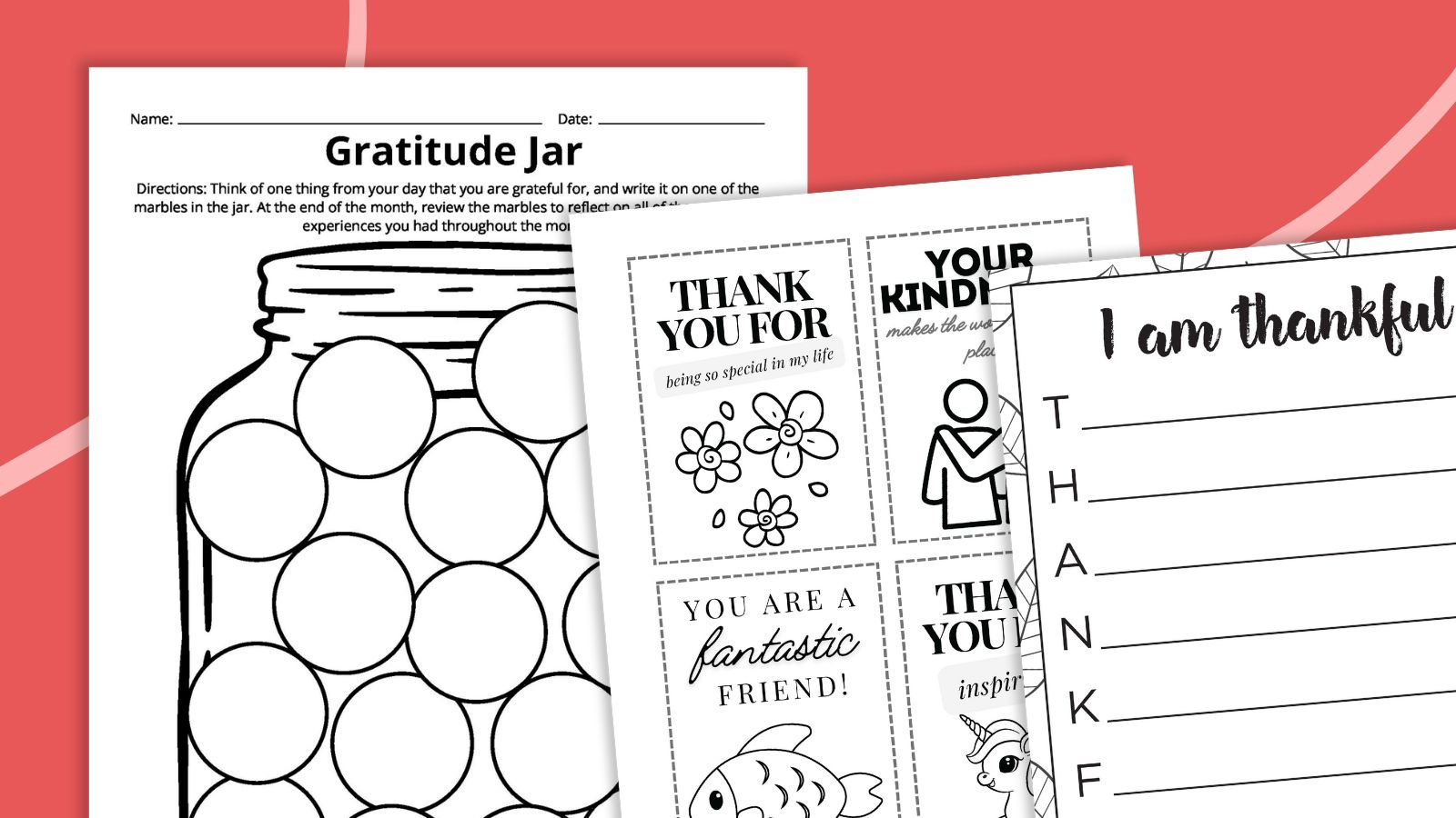 Gratitude Worksheets (Free Printables) throughout Free Printable Gratitude Worksheets For Adults