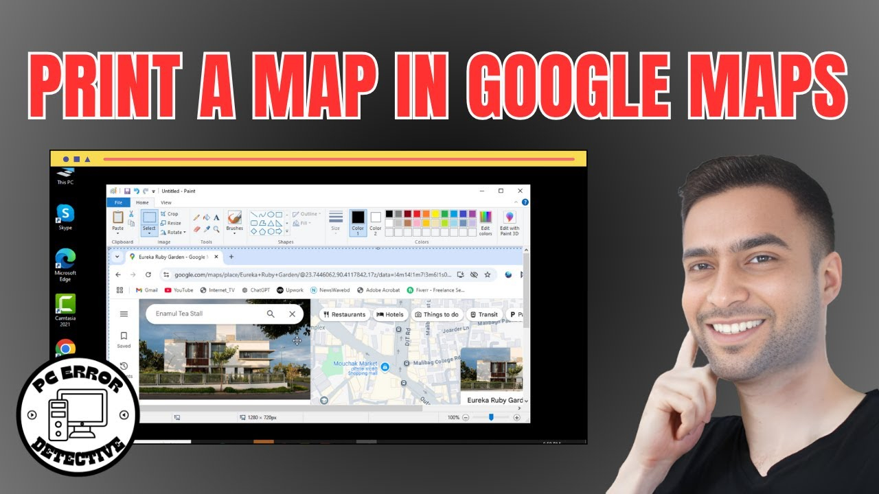 How To Print A Map In Google Maps - Quick Tutorial [2025] throughout How To Create Printable Directions From Google Maps In