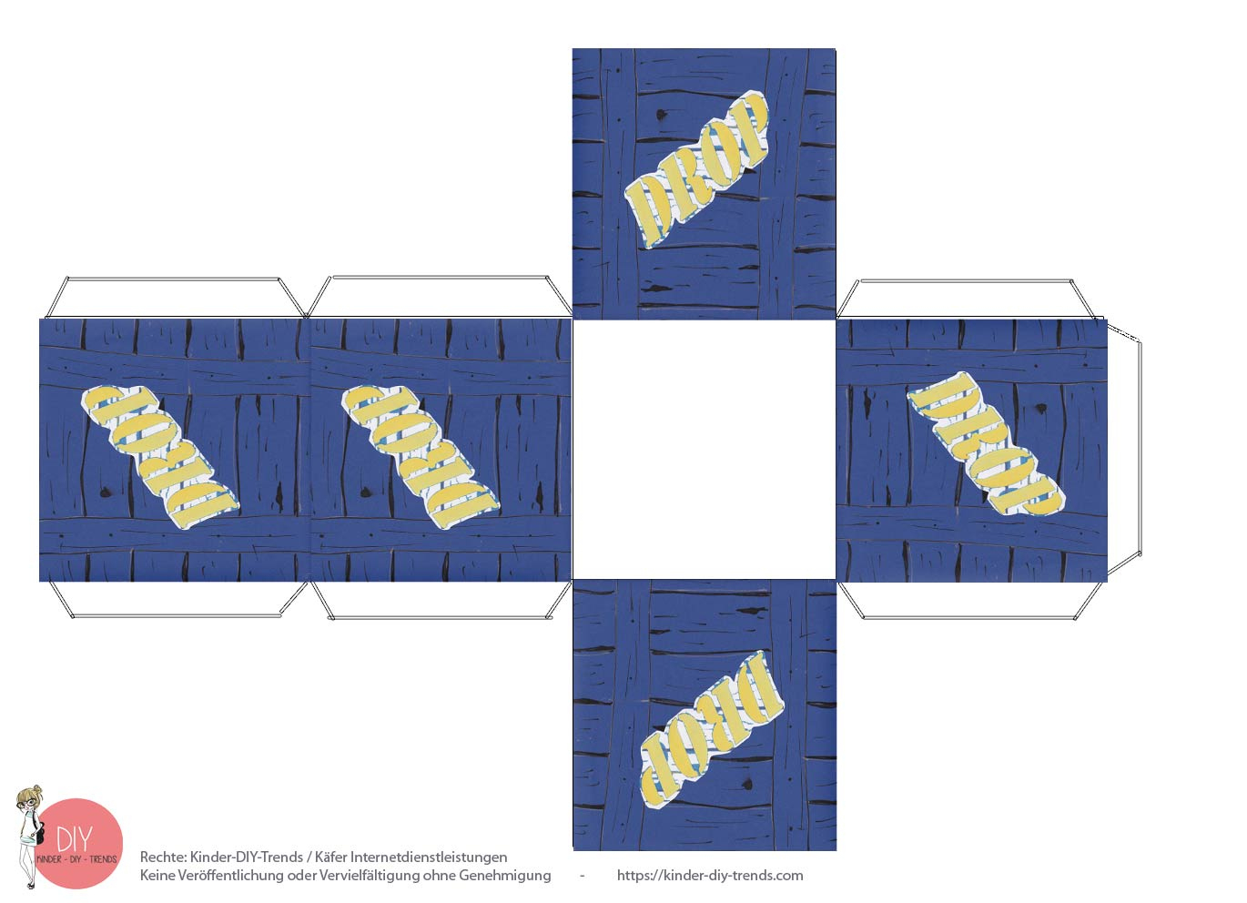 Kinder-Diy-Trends-Fortnite-Geburtstagsparty-Vorlage-Dropbox throughout Fortnite Drop Box Printable Free