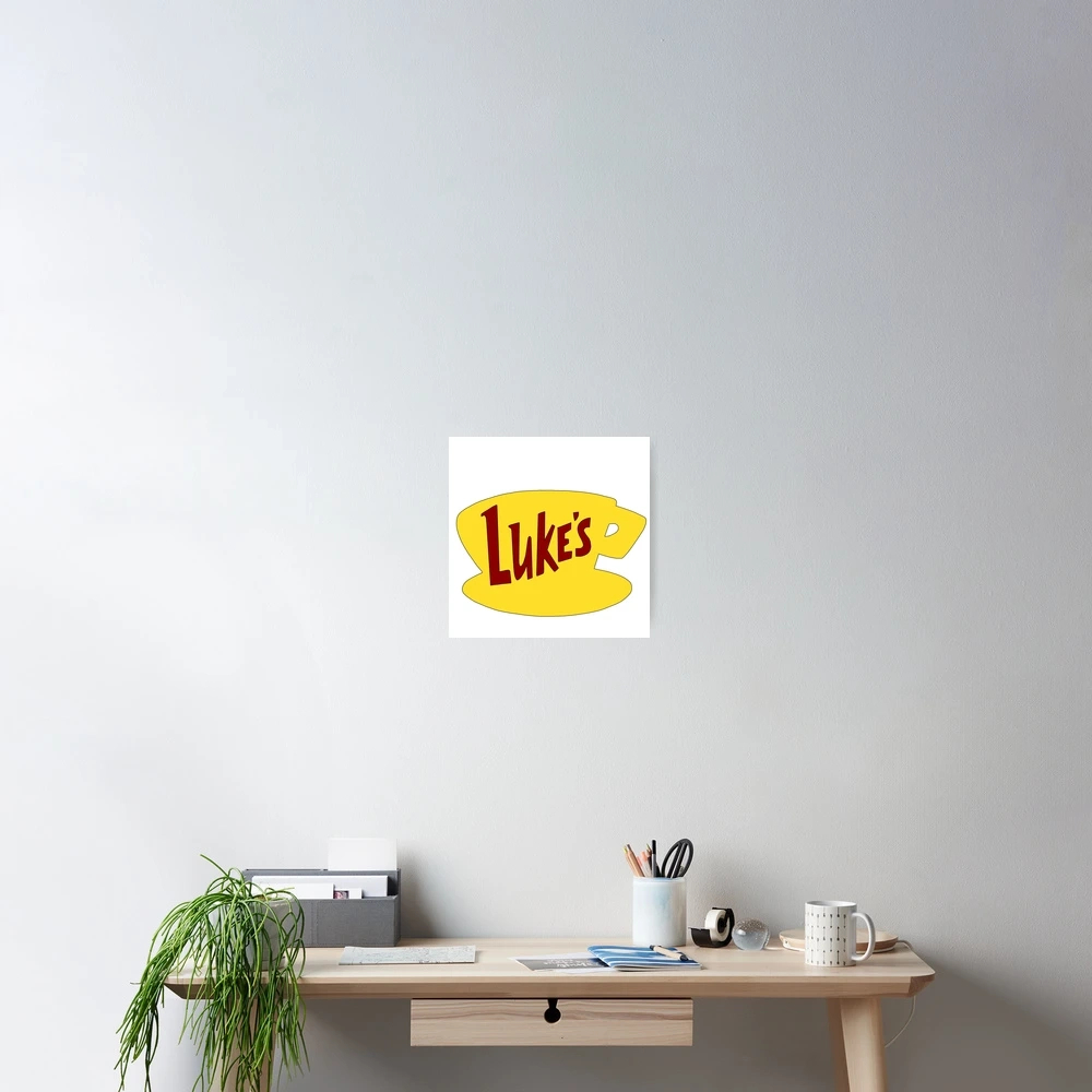 Lukes Diner&amp;quot; Poster For Salealaieina | Redbubble within Luke&amp;amp;#039;s Diner Logo Printable