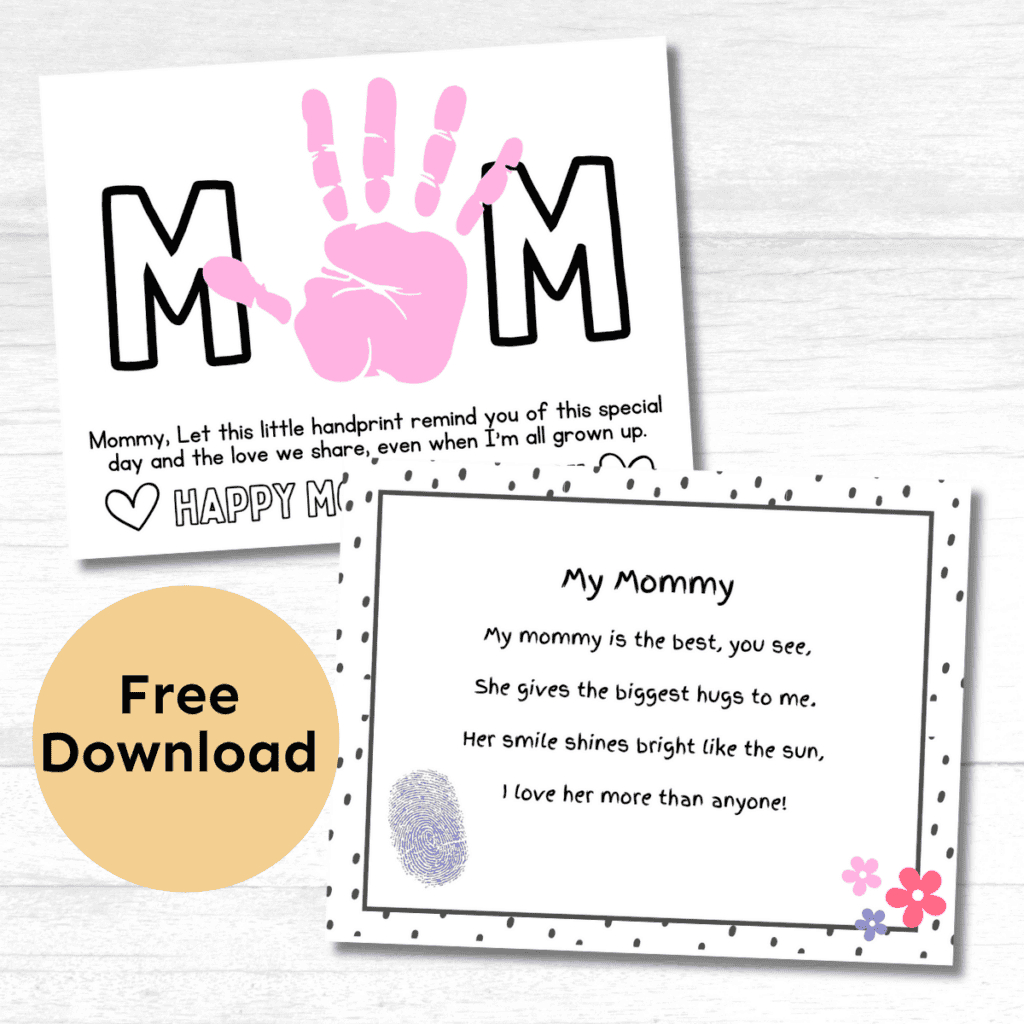 Mother&amp;#039;S Day Poems For Kids [With Free Printables] • Mindfulmazing intended for Free Printable Mothers Day Poems