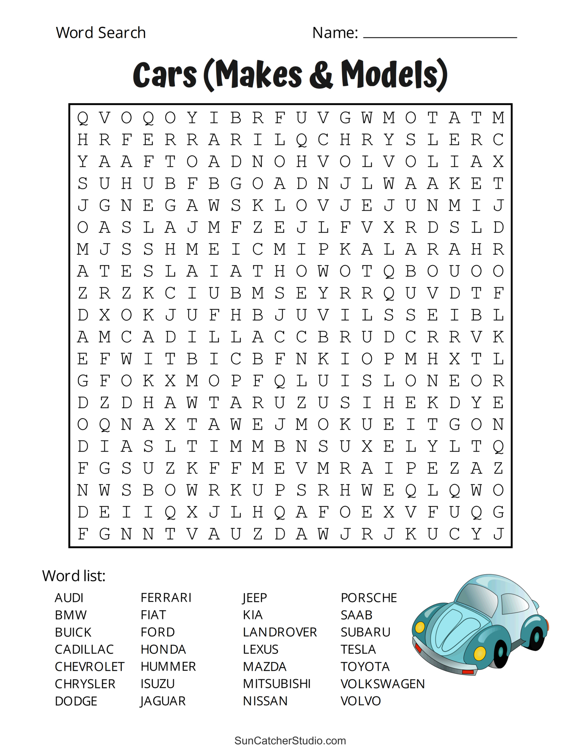 Printable Adult Word Search Puzzles (Word Find) – Free Printables with Adult Word Search Free Printable