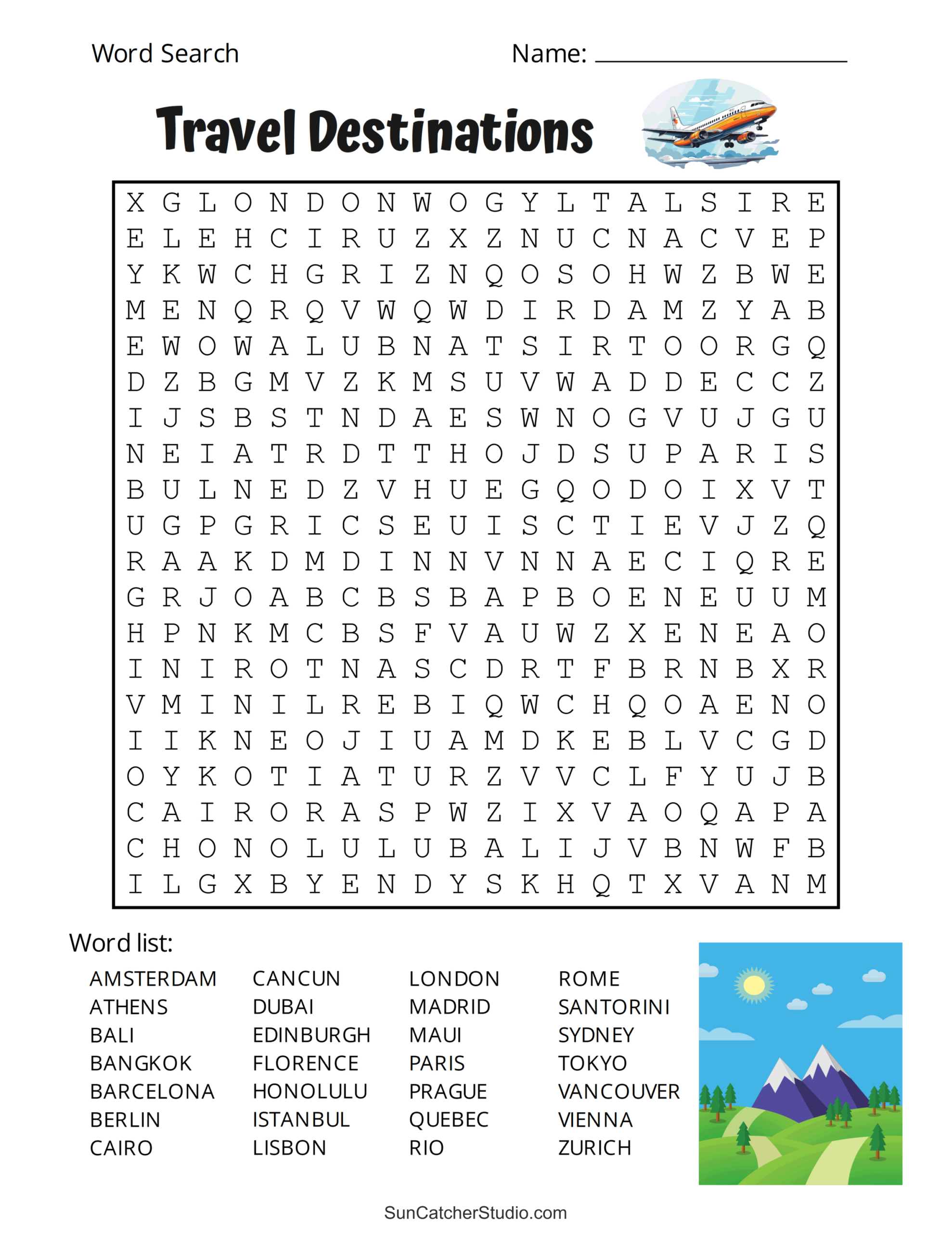 Printable Adult Word Search Puzzles (Word Find) – Free Printables within Difficult Large Print Word Search Printable
