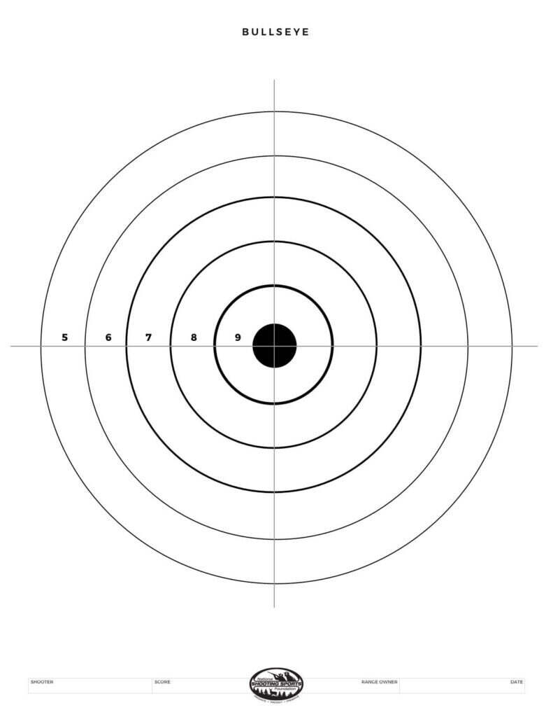 Printable Shooting Targets And Gun Targets • Nssf regarding Free Targets For Shooting Printable