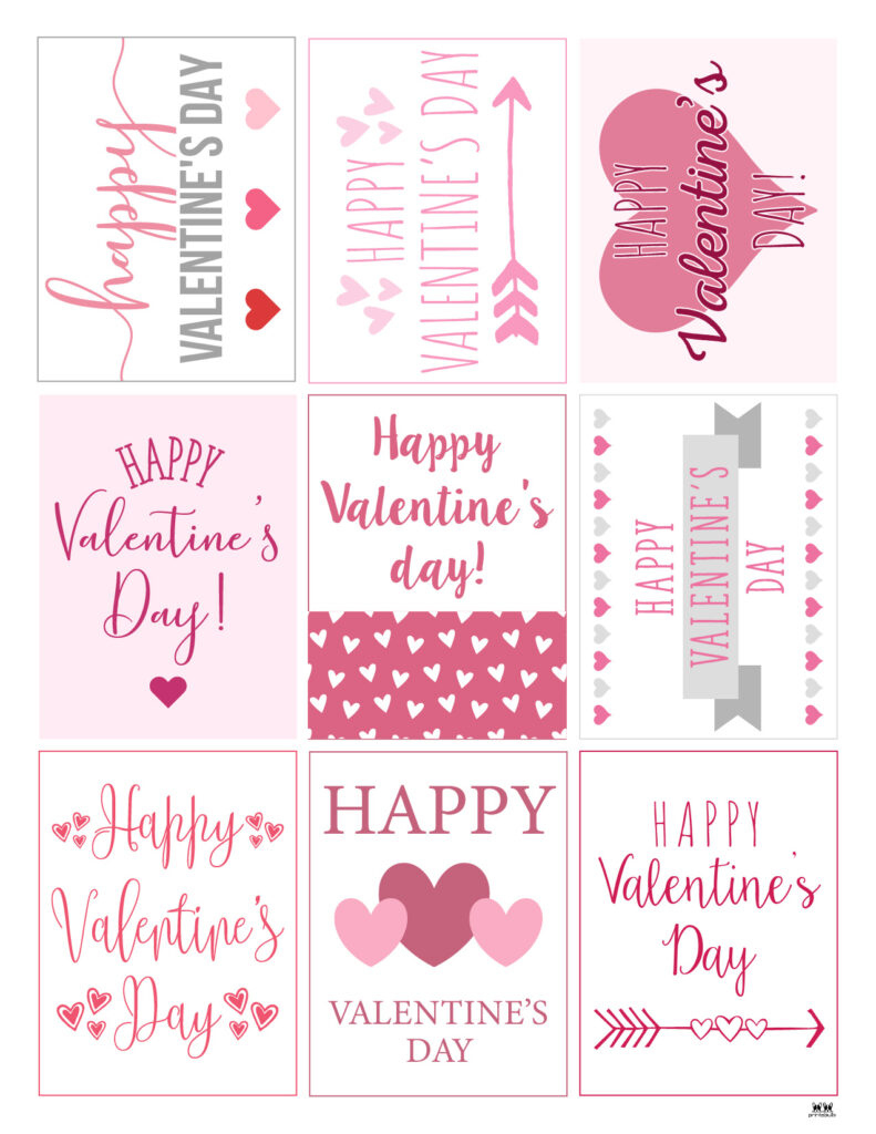 Printable Valentine&amp;#039;S Day Cards - 250+ Free Printables | Printabulls with regard to Happy Valentines Day Free Printable
