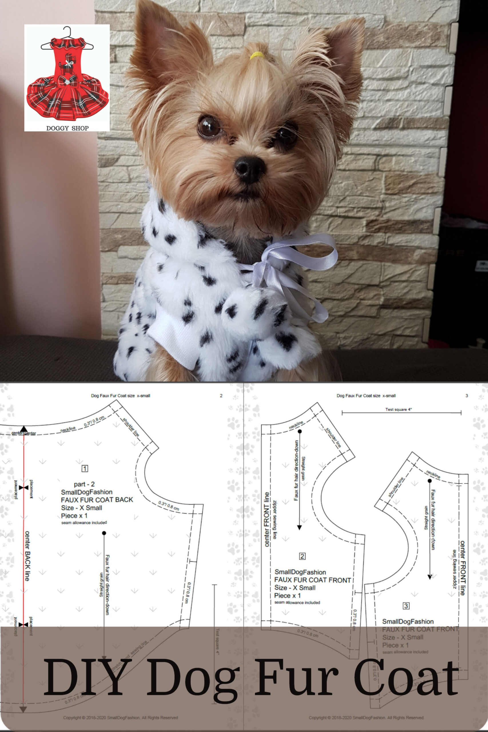 Sewing Patterns For Dogs - Sewing Pattern Library with Printable Diy Dog Clothes Patterns