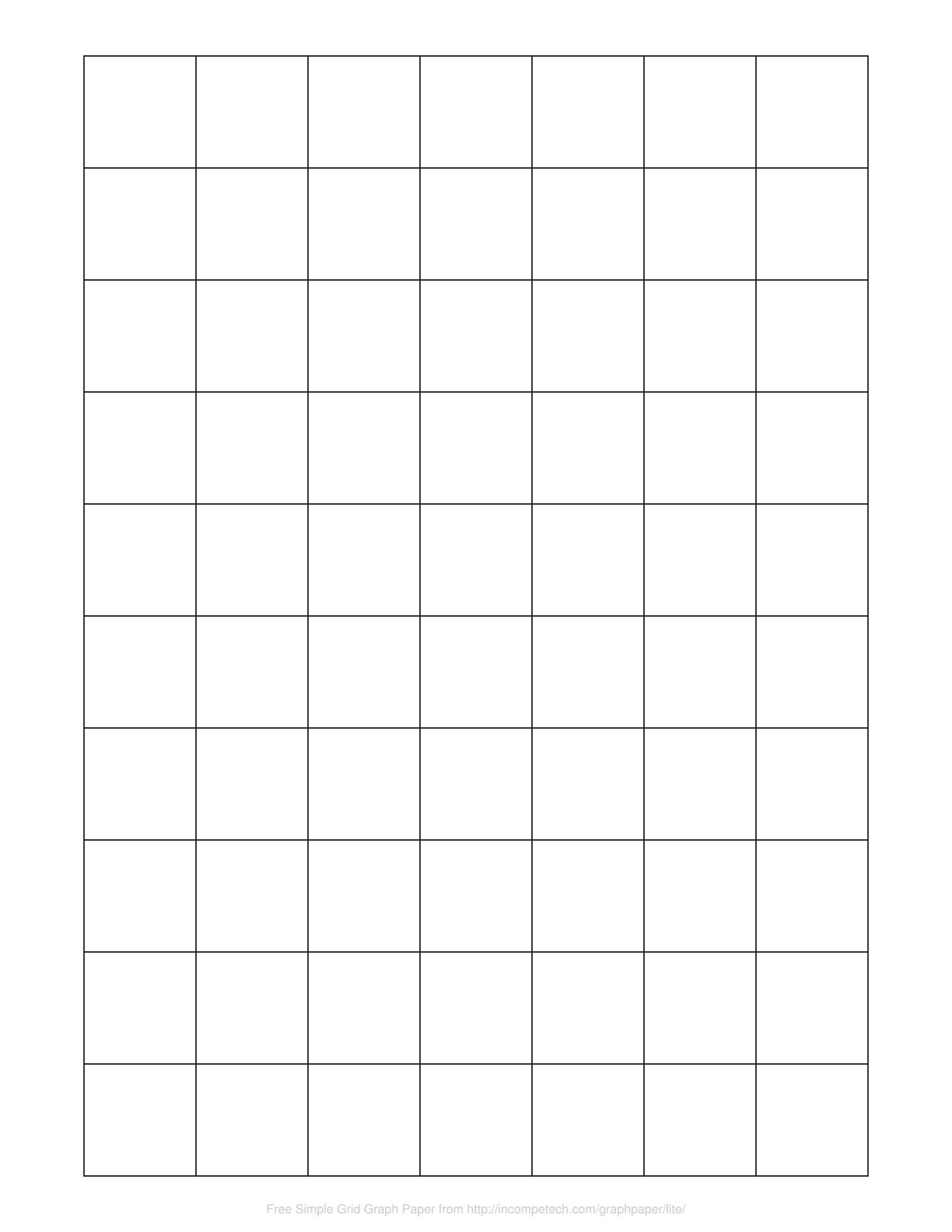 Simple Grid Graph Paper Generator regarding 1 Inch Graph Paper Printable Free