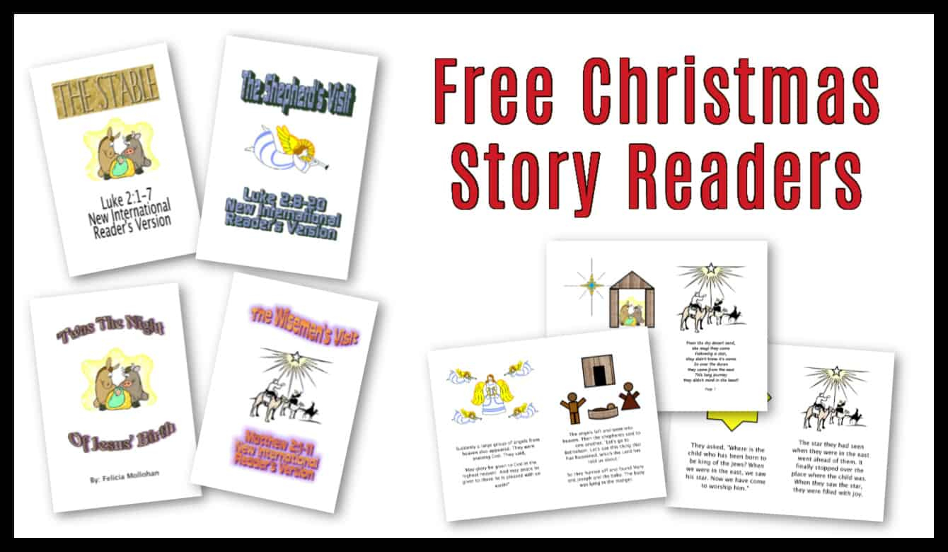 Story Of Christmas (Printable Pdf) Storybook About Jesus Birth intended for Christmas Story For Kids Printable