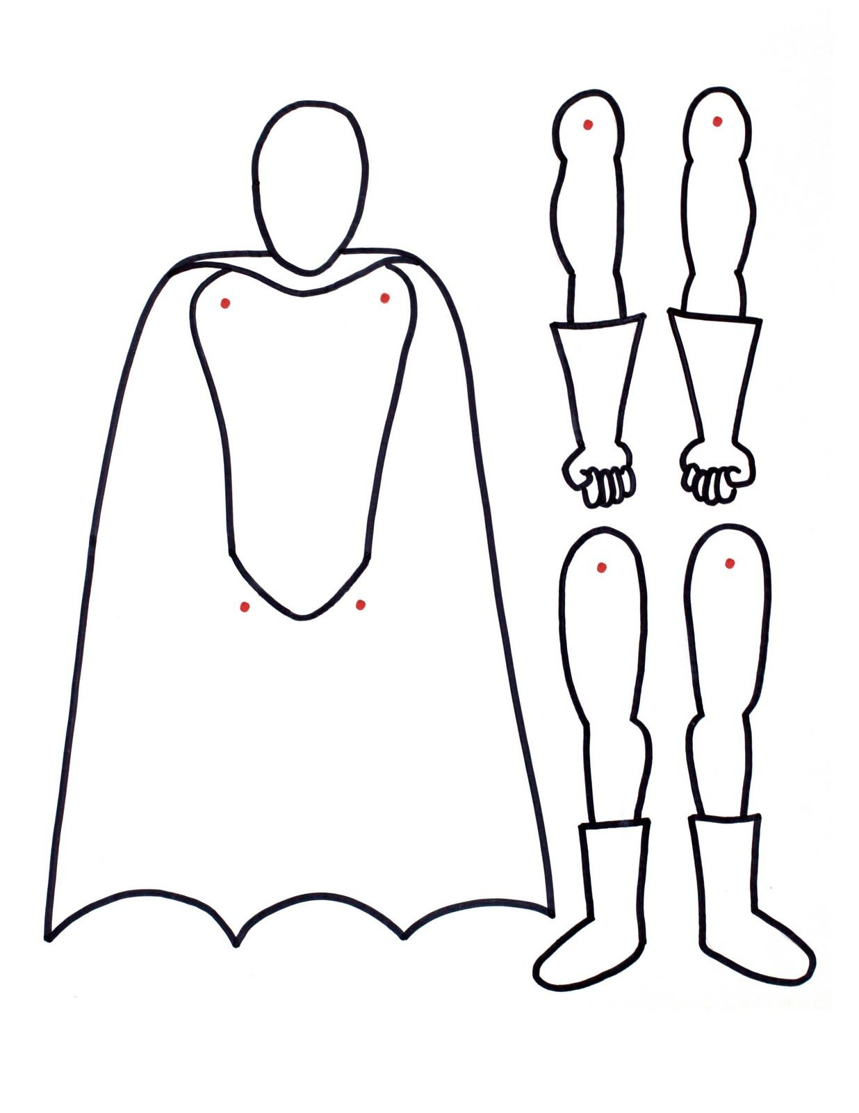 Superhero Paperdolls regarding Printable Superhero Arts and Crafts