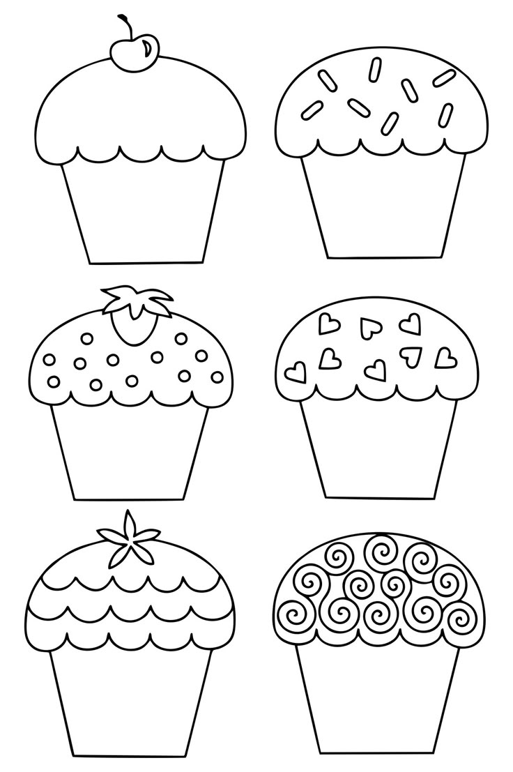 Template Cupcake - 11 Free Pdf Printables | Printablee in Free Printable Cupcake Template