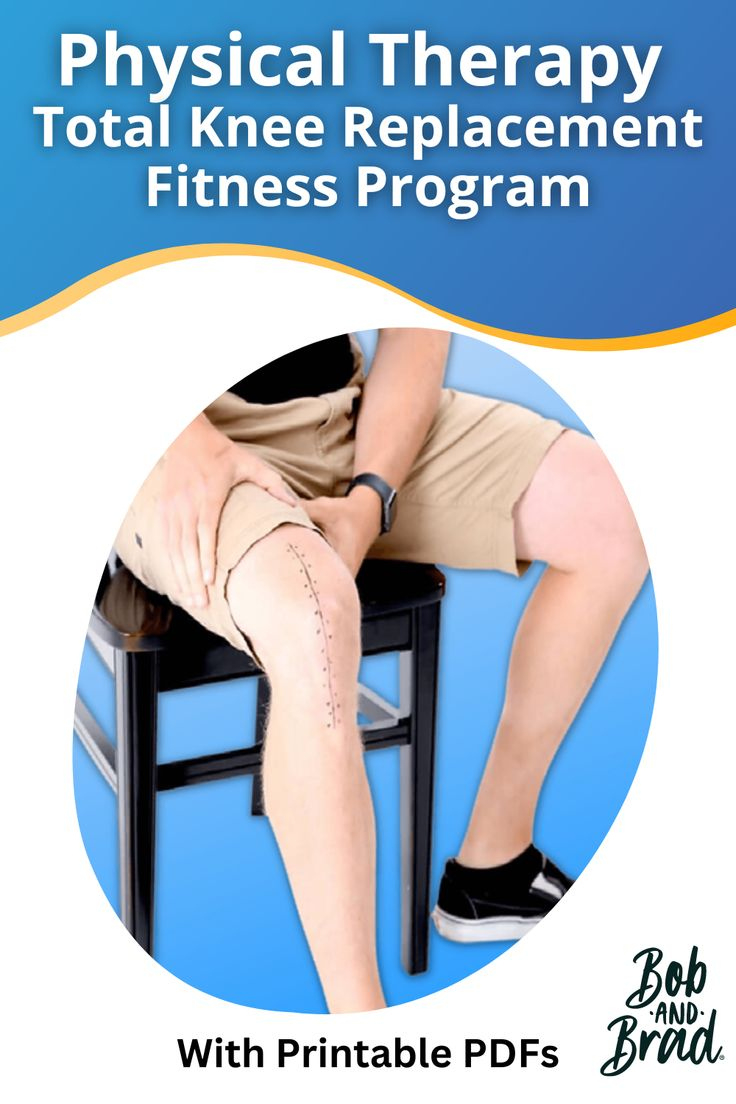 Total Knee Replacement Fitness Program for Printable Total Knee Replacement Exercises Pictures