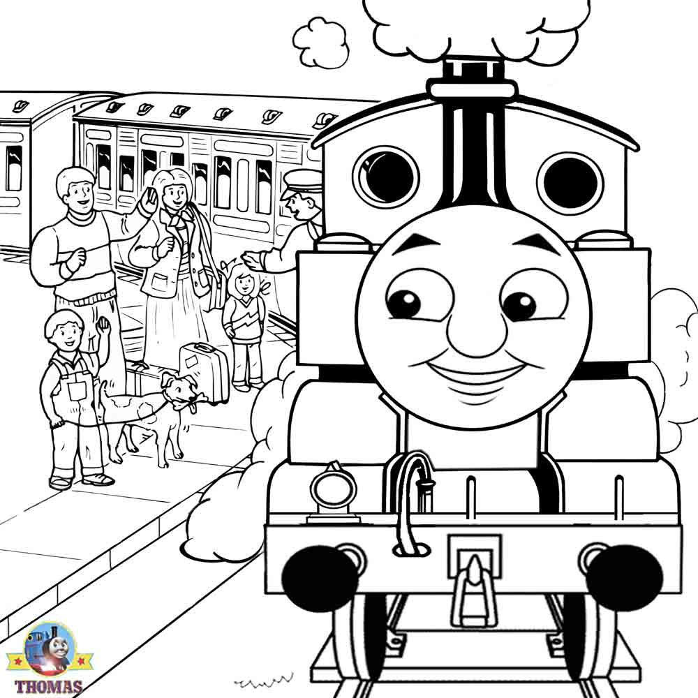 Train Set For 3 Year Old Boys Thomas The Tank Engine Colouring inside Printable Thomas the Tank Engine